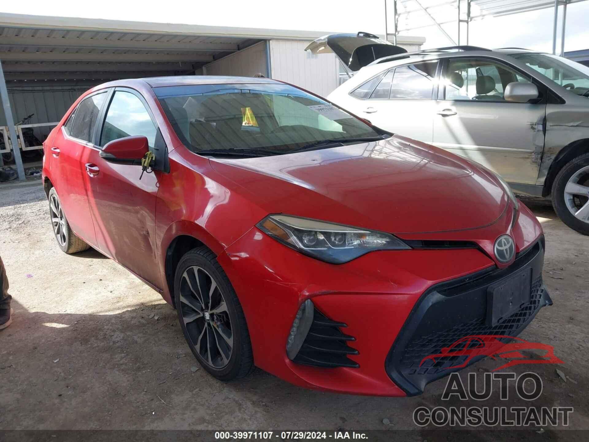 TOYOTA COROLLA 2017 - 5YFBURHEXHP590971