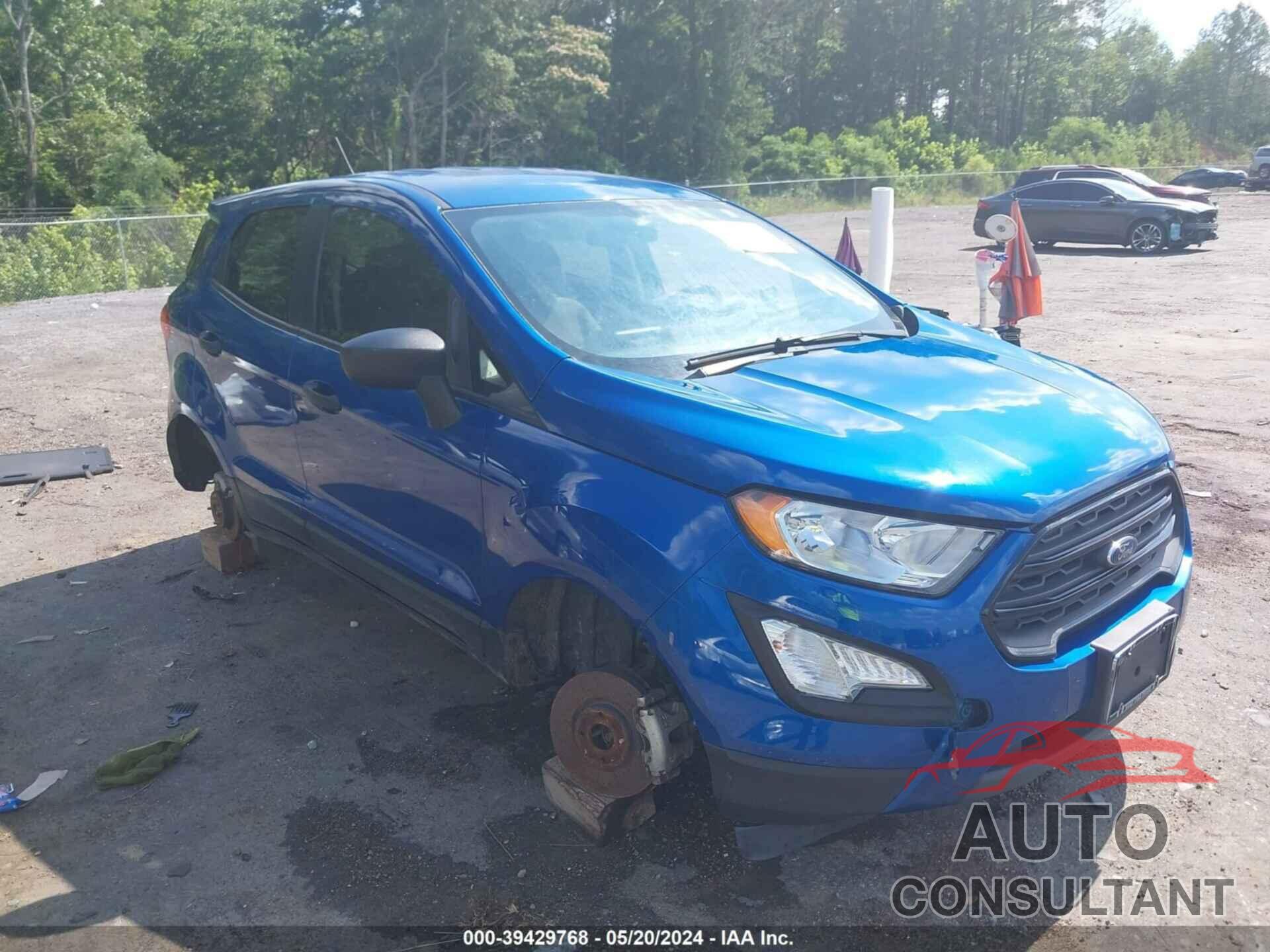 FORD ECOSPORT 2018 - MAJ3P1REXJC172958