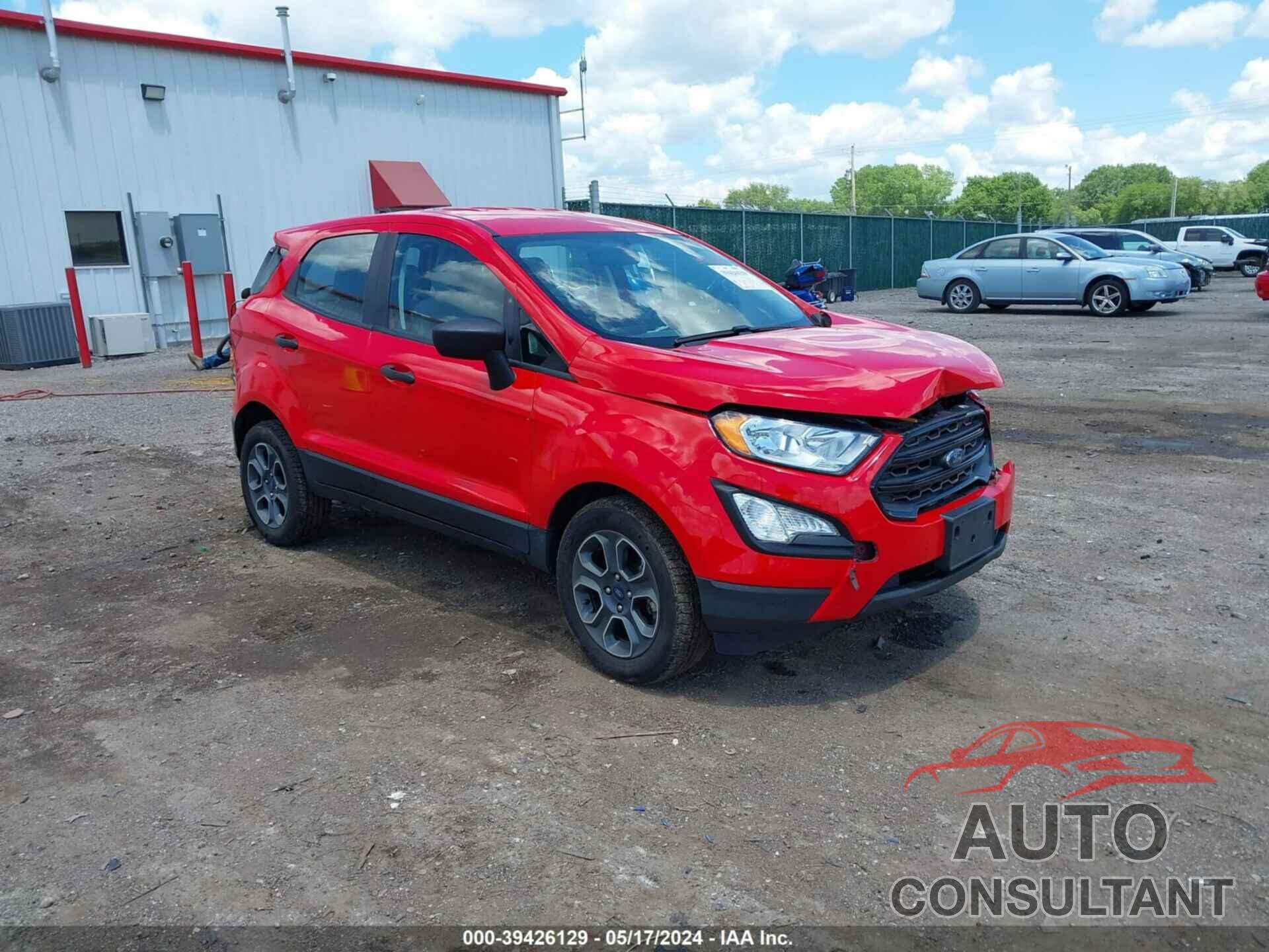 FORD ECOSPORT 2020 - MAJ3S2FE4LC348138