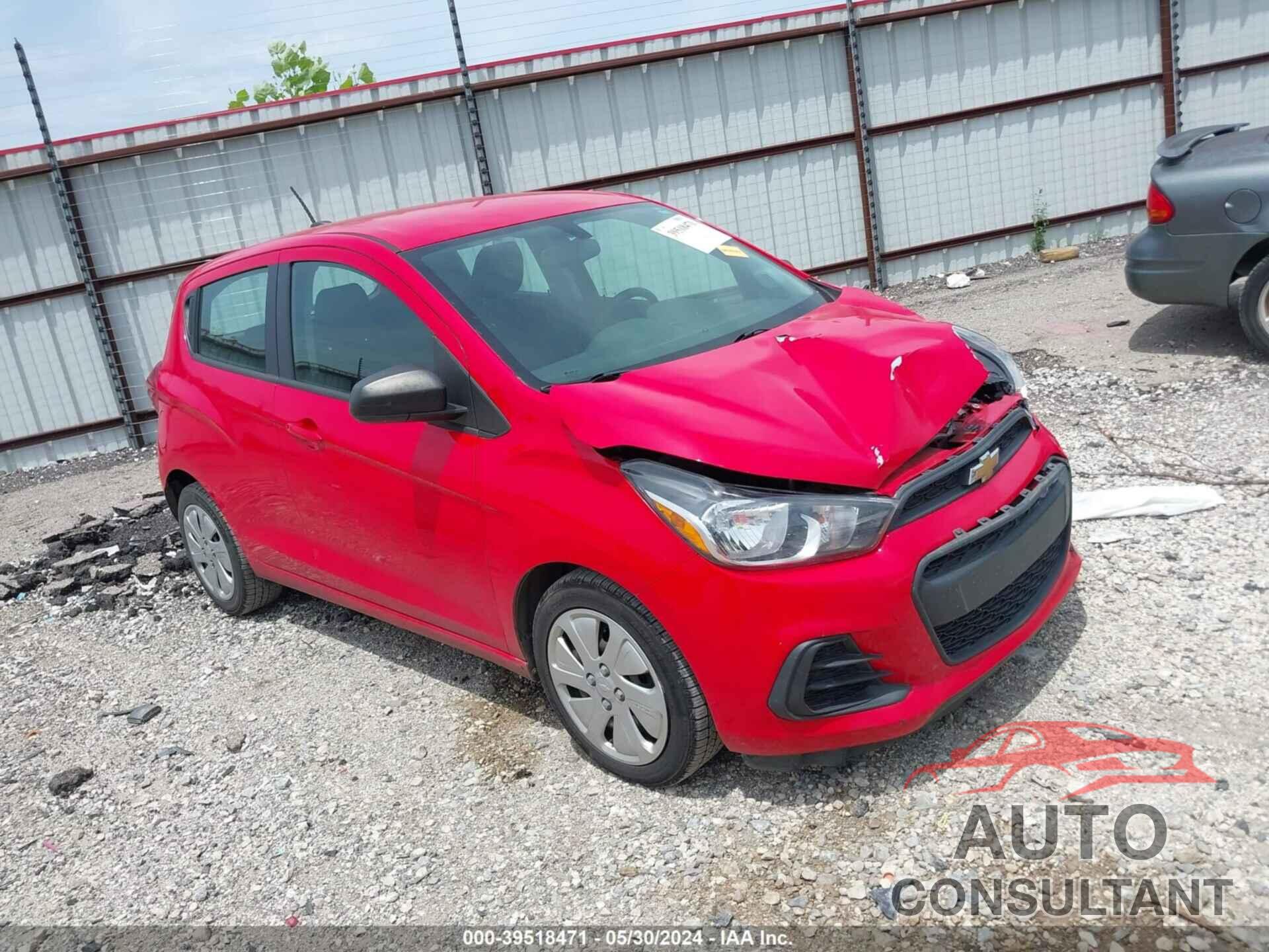 CHEVROLET SPARK 2016 - KL8CB6SA6GC621471