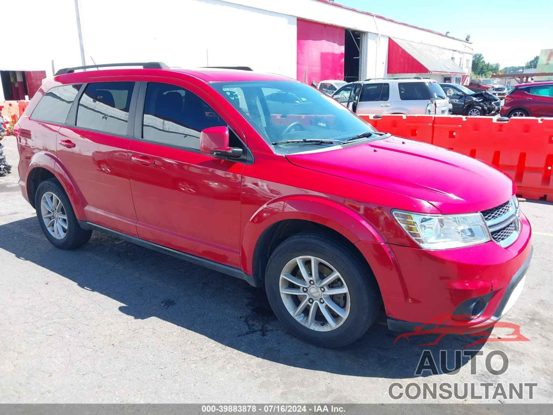 DODGE JOURNEY 2016 - 3C4PDDBG0GT141927