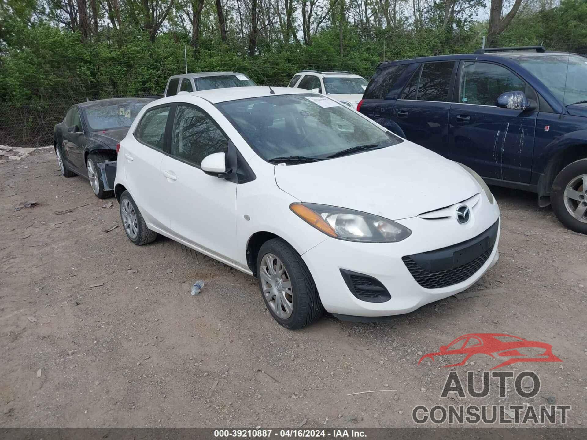 MAZDA MAZDA2 2012 - JM1DE1KY1C0144222