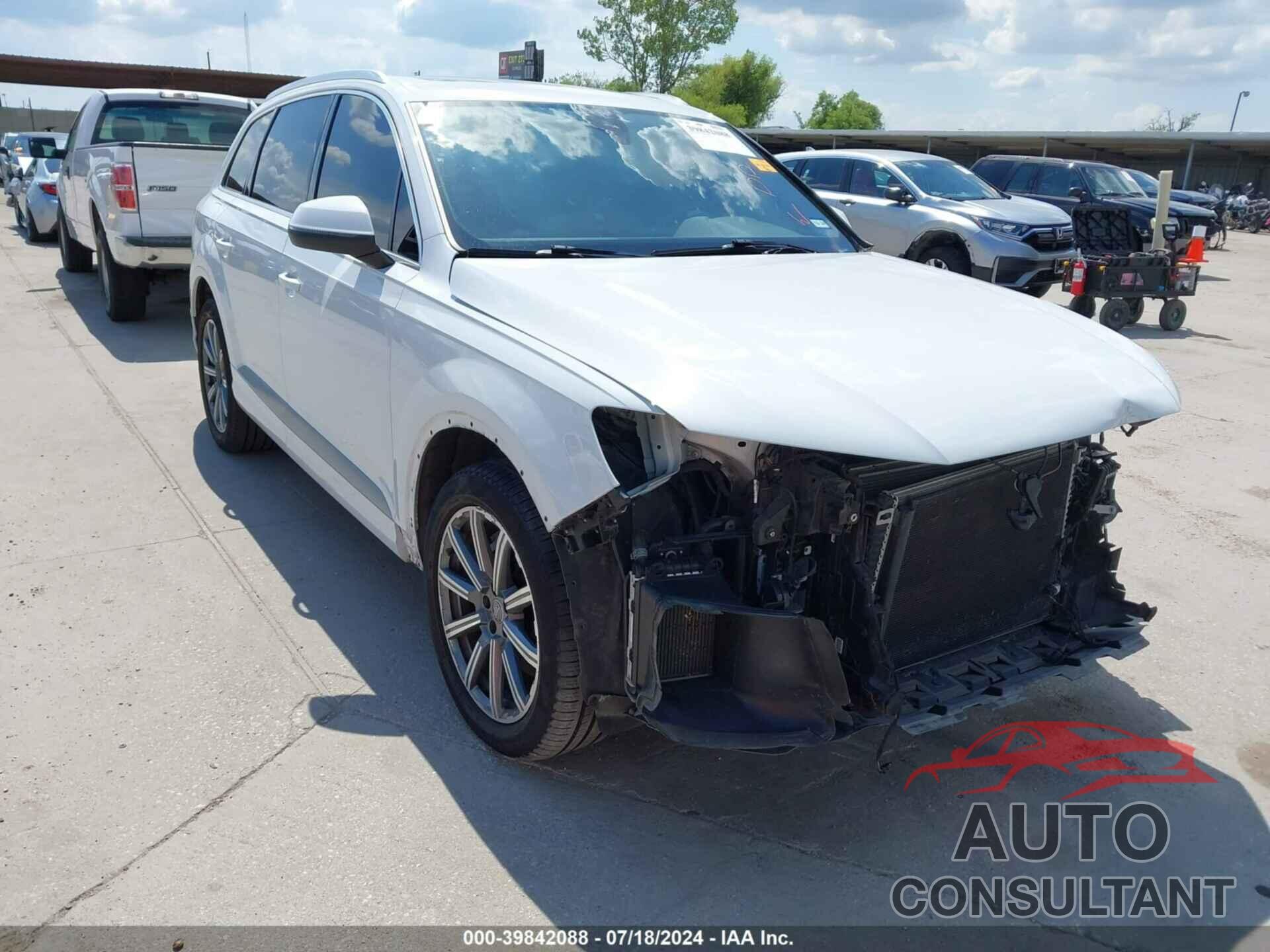 AUDI Q7 2018 - WA1LAAF77JD052914