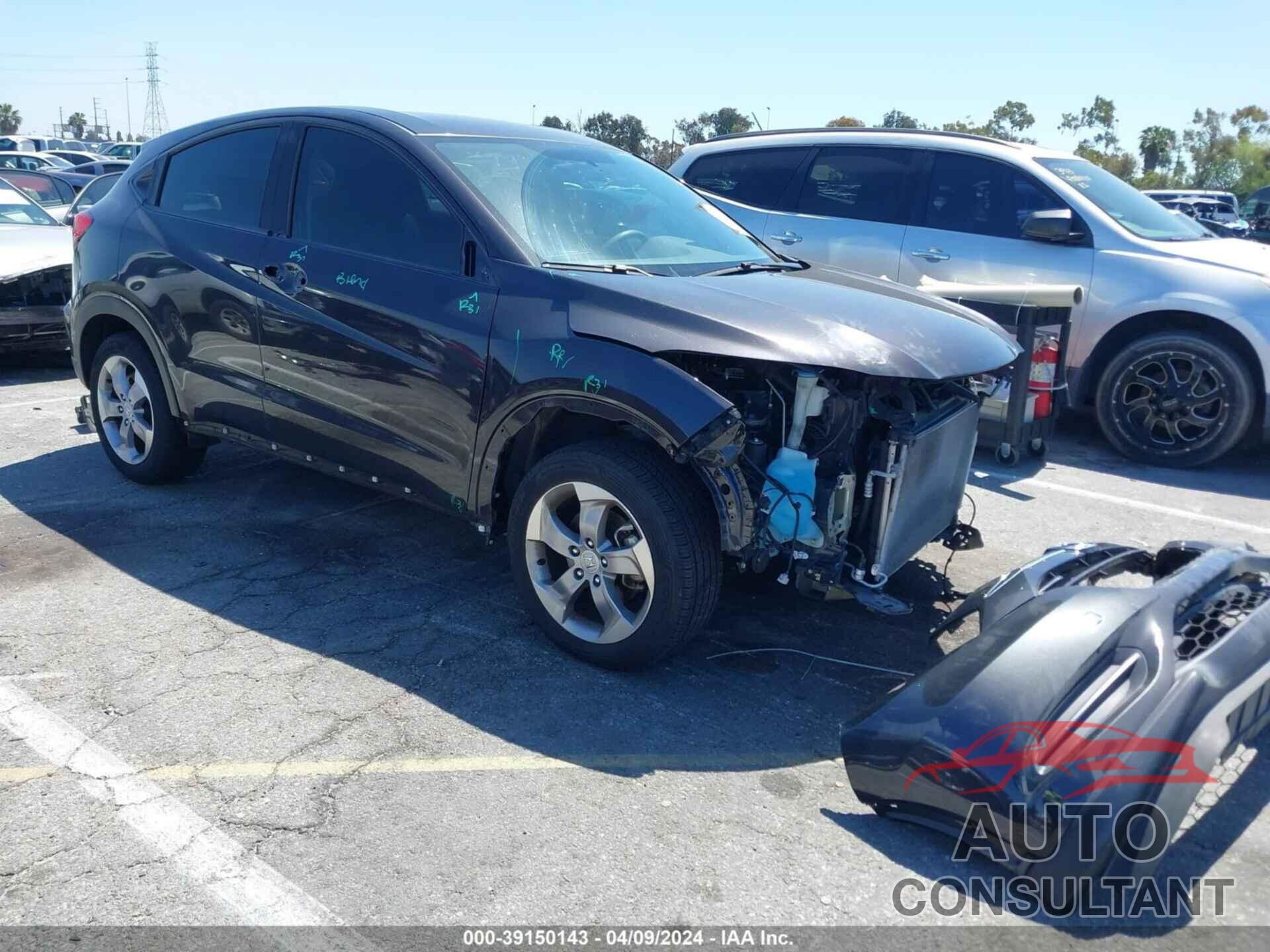 HONDA HR-V 2018 - 3CZRU6H35JG709284