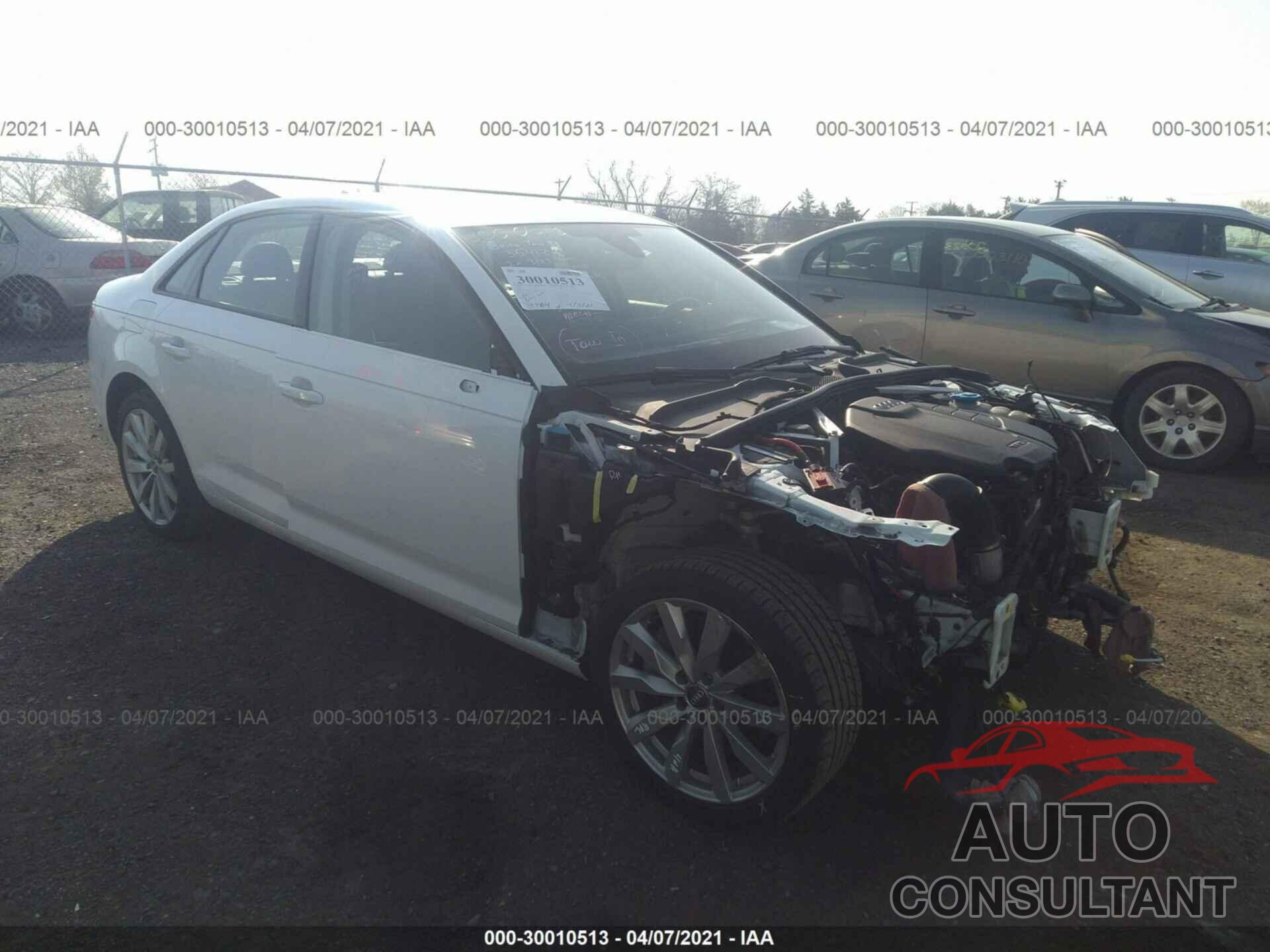 AUDI A4 2017 - WAUANAF47HN056678