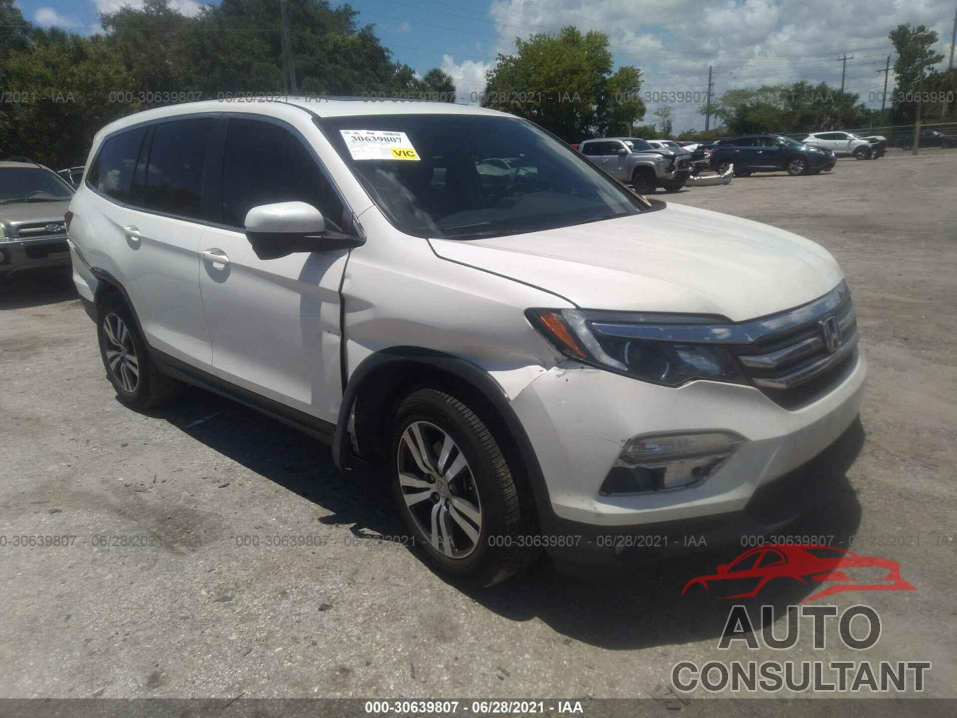 HONDA PILOT 2018 - 5FNYF5H55JB012954