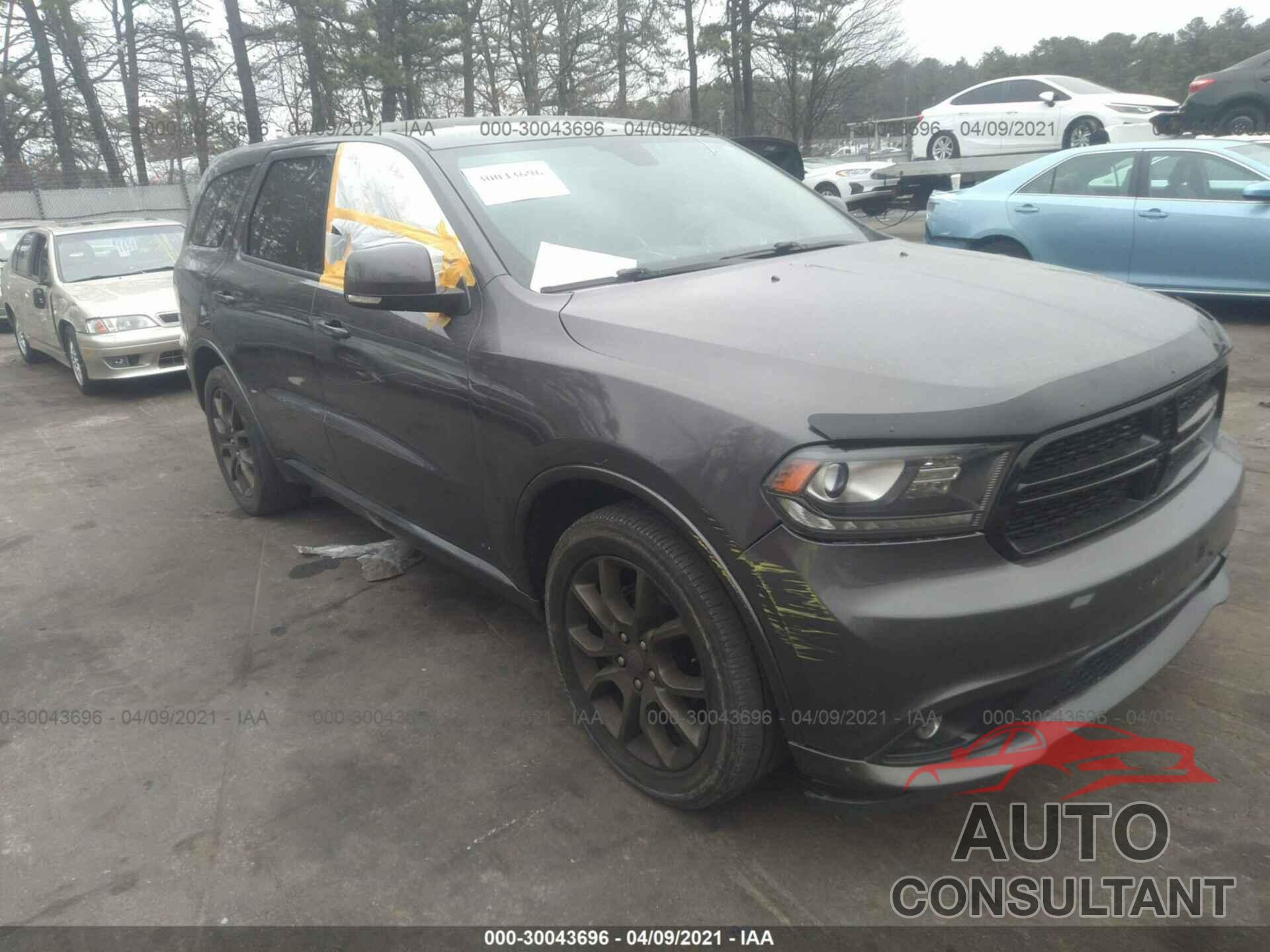 DODGE DURANGO 2018 - 1C4RDHDG4JC175465