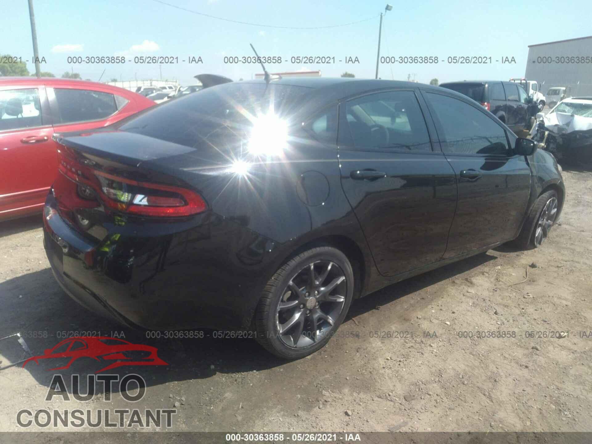 DODGE DART 2016 - 1C3CDFAA2GD607472