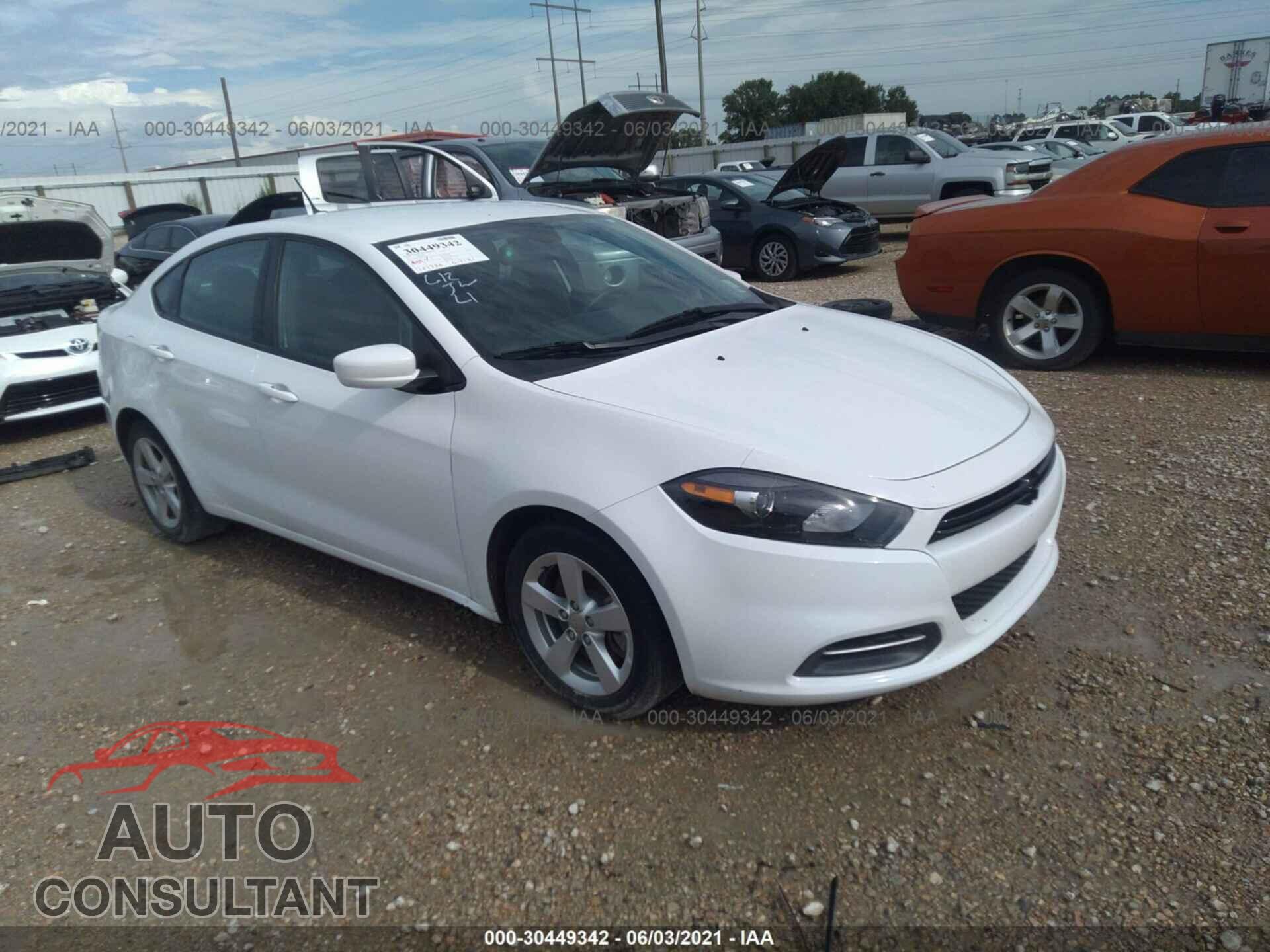 DODGE DART 2016 - 1C3CDFBB2GD660650