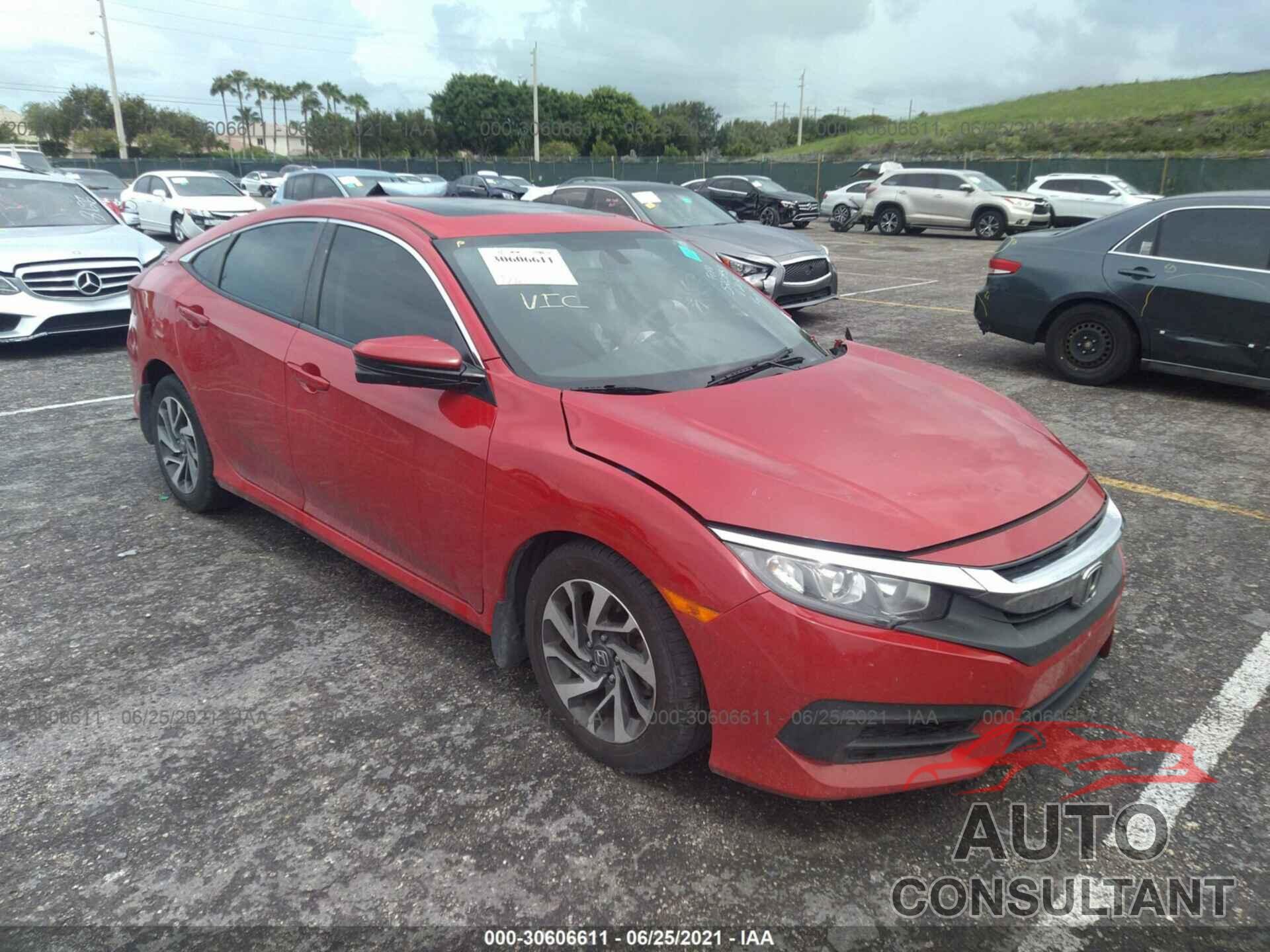 HONDA CIVIC SEDAN 2016 - 2HGFC2F79GH520853