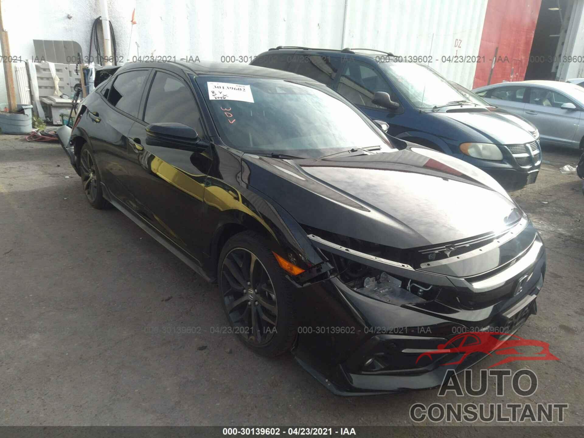 HONDA CIVIC HATCHBACK 2020 - SHHFK7H90LU405960