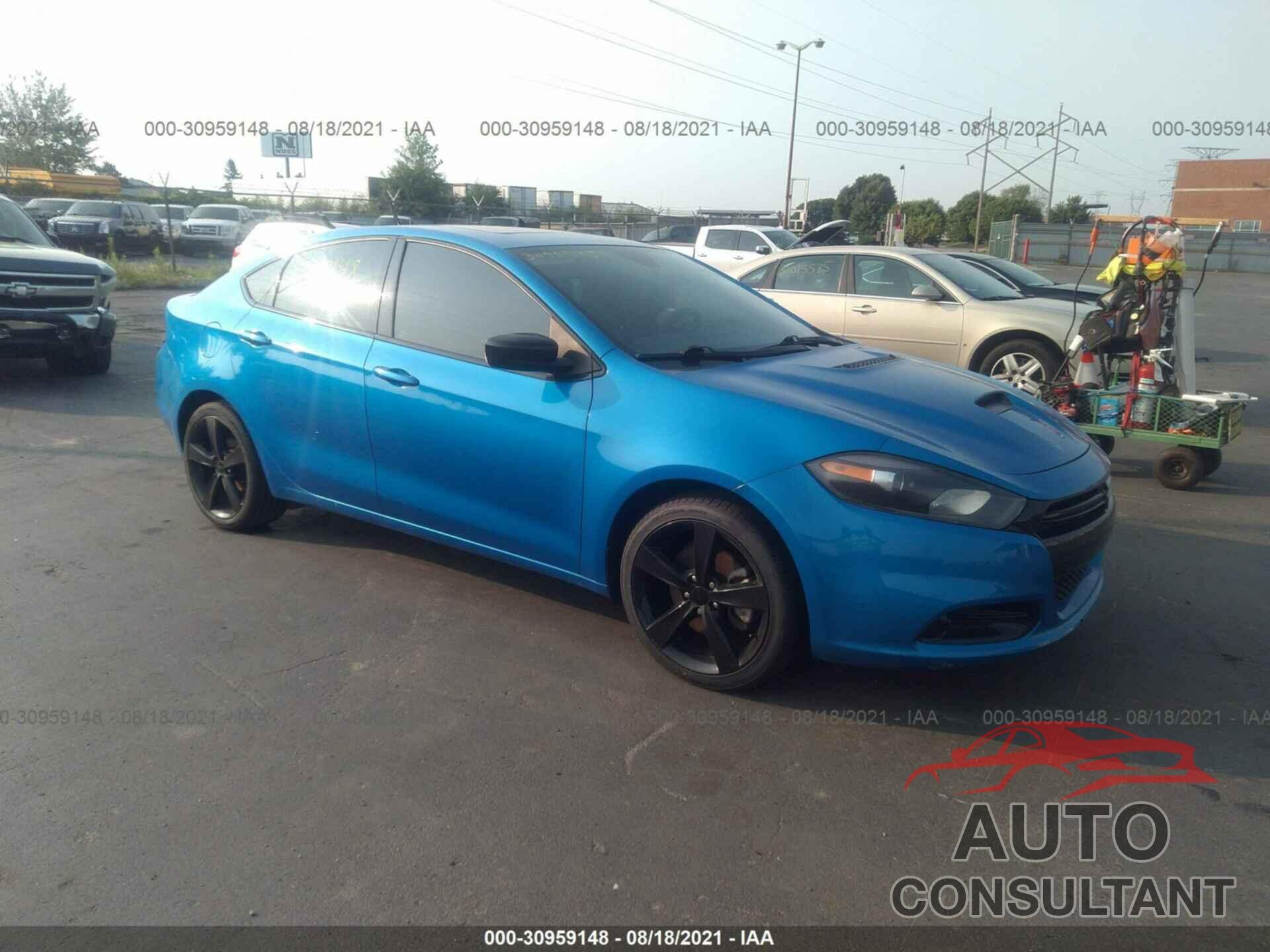 DODGE DART 2016 - 1C3CDFBB1GD637005