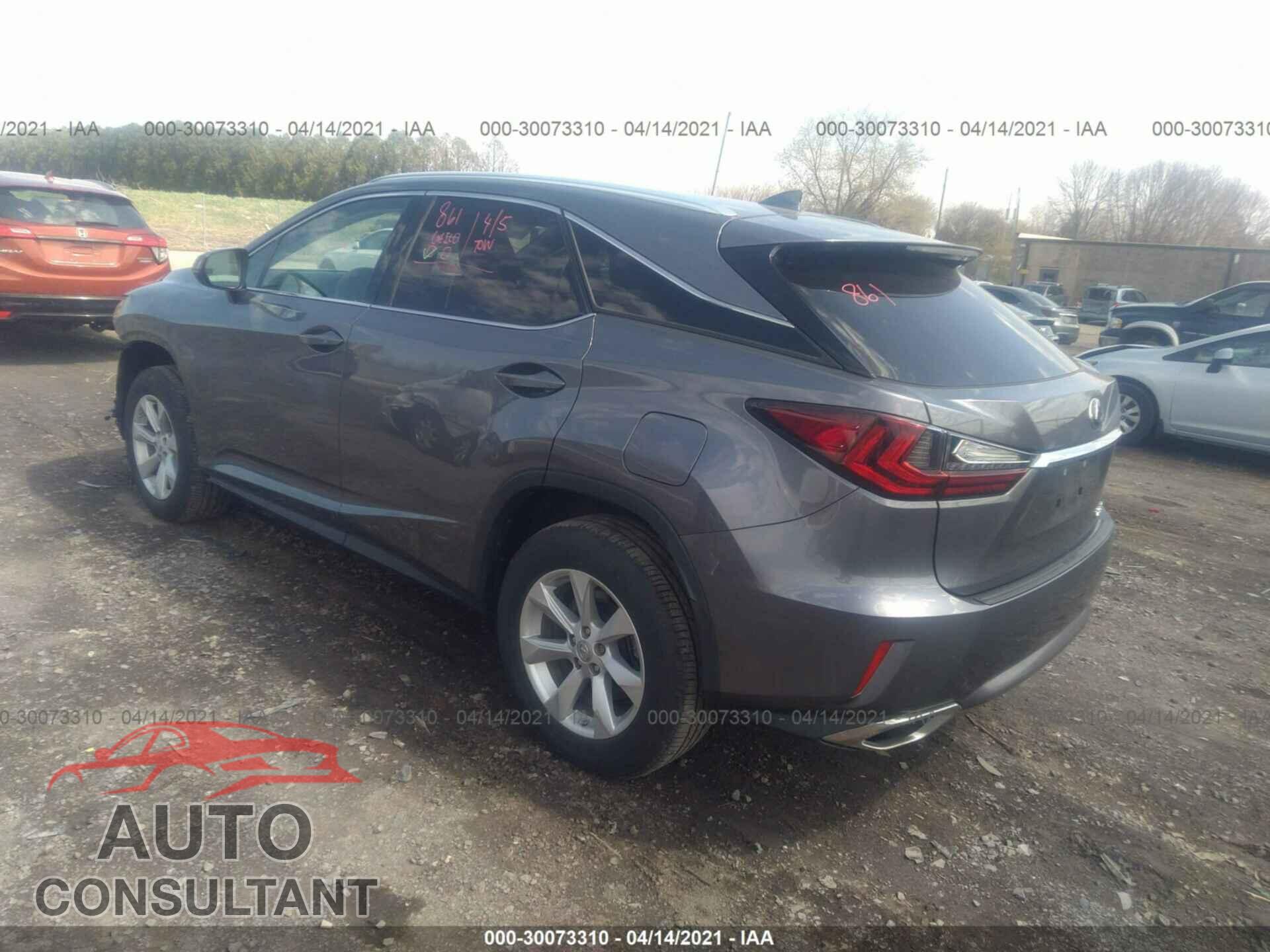 LEXUS RX 2017 - 2T2BZMCA9HC094368