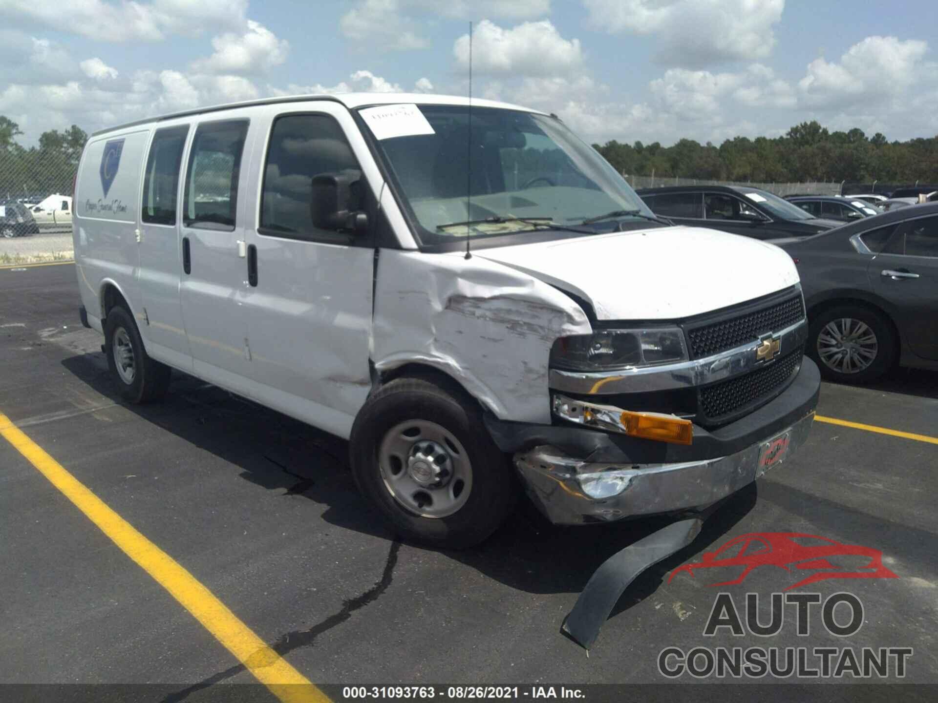 CHEVROLET EXPRESS CARGO VAN 2018 - 1GCWGAFG6J1904608