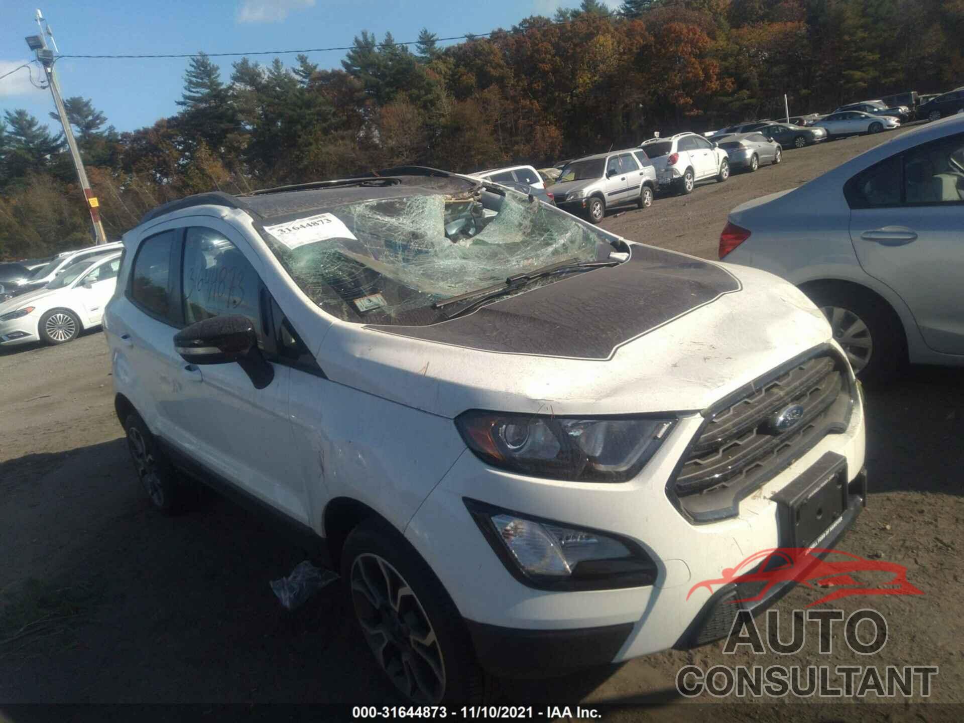 FORD ECOSPORT 2019 - MAJ6S3JLXKC255602