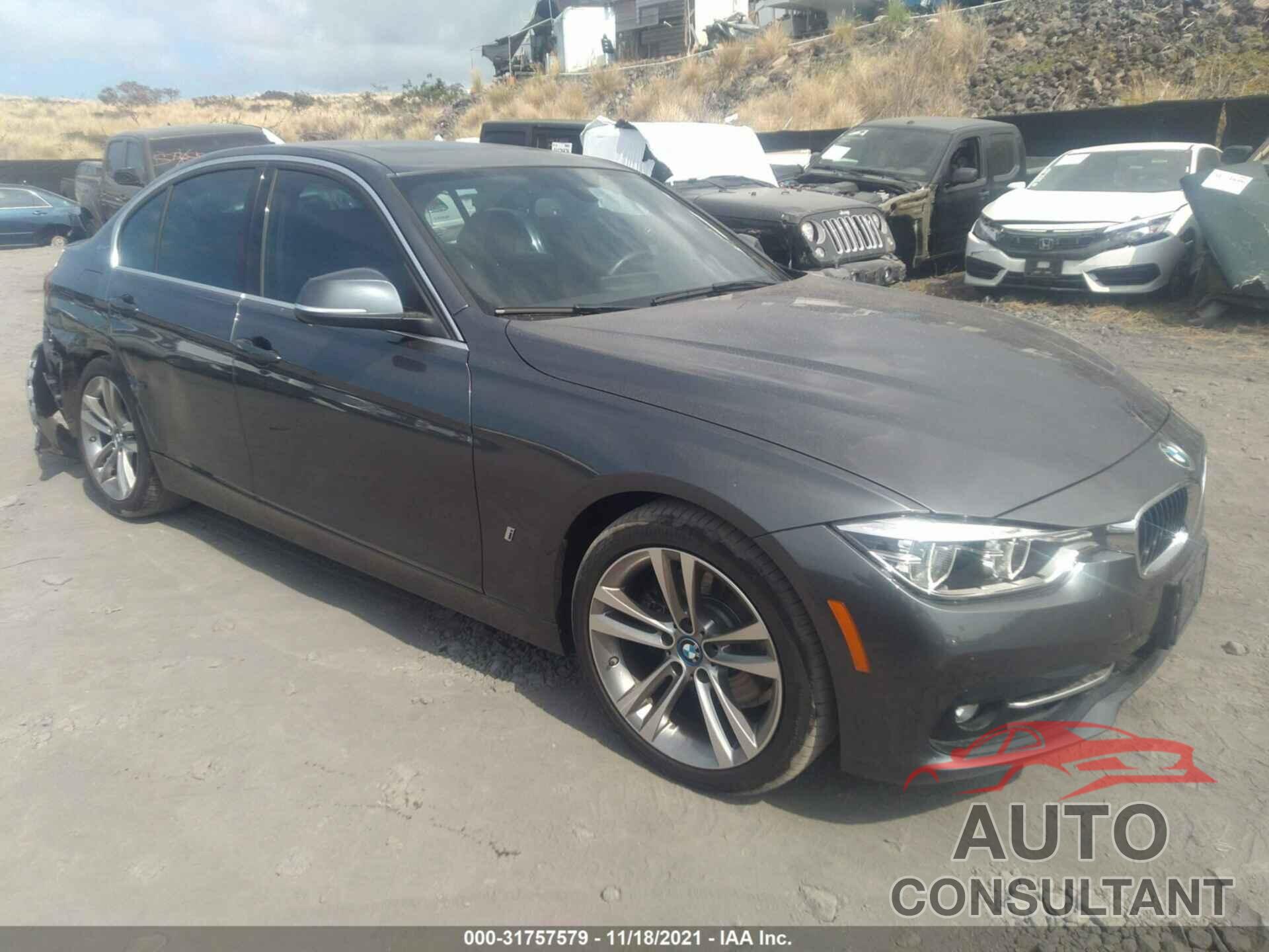 BMW 3 SERIES 2017 - WBA8E1C35HA156814