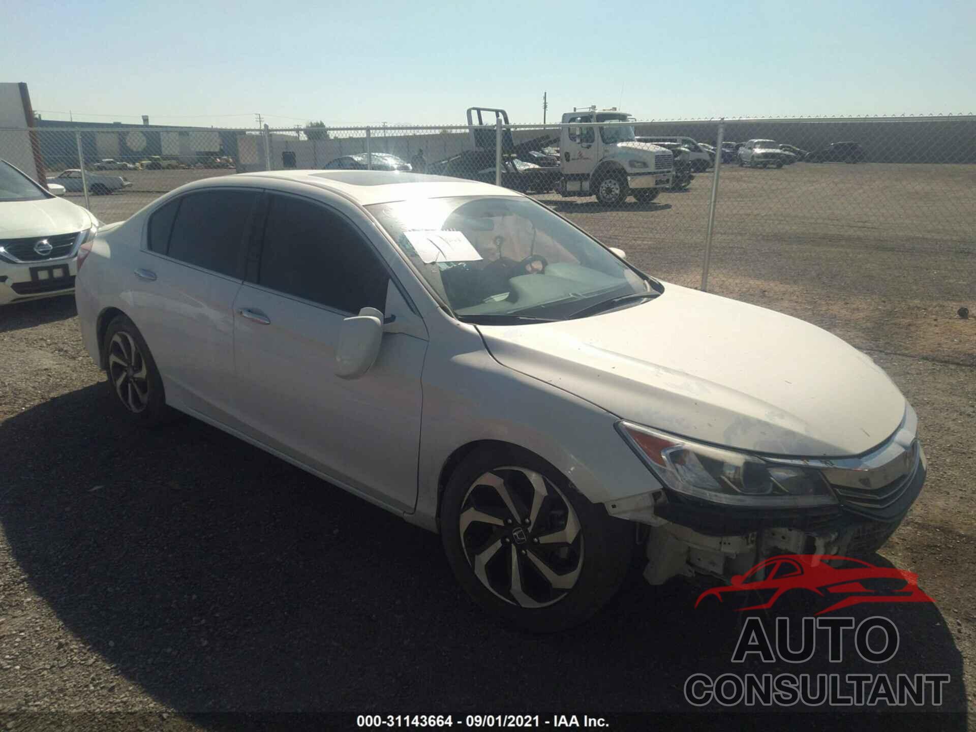 HONDA ACCORD SEDAN 2016 - 1HGCR2F74GA208780