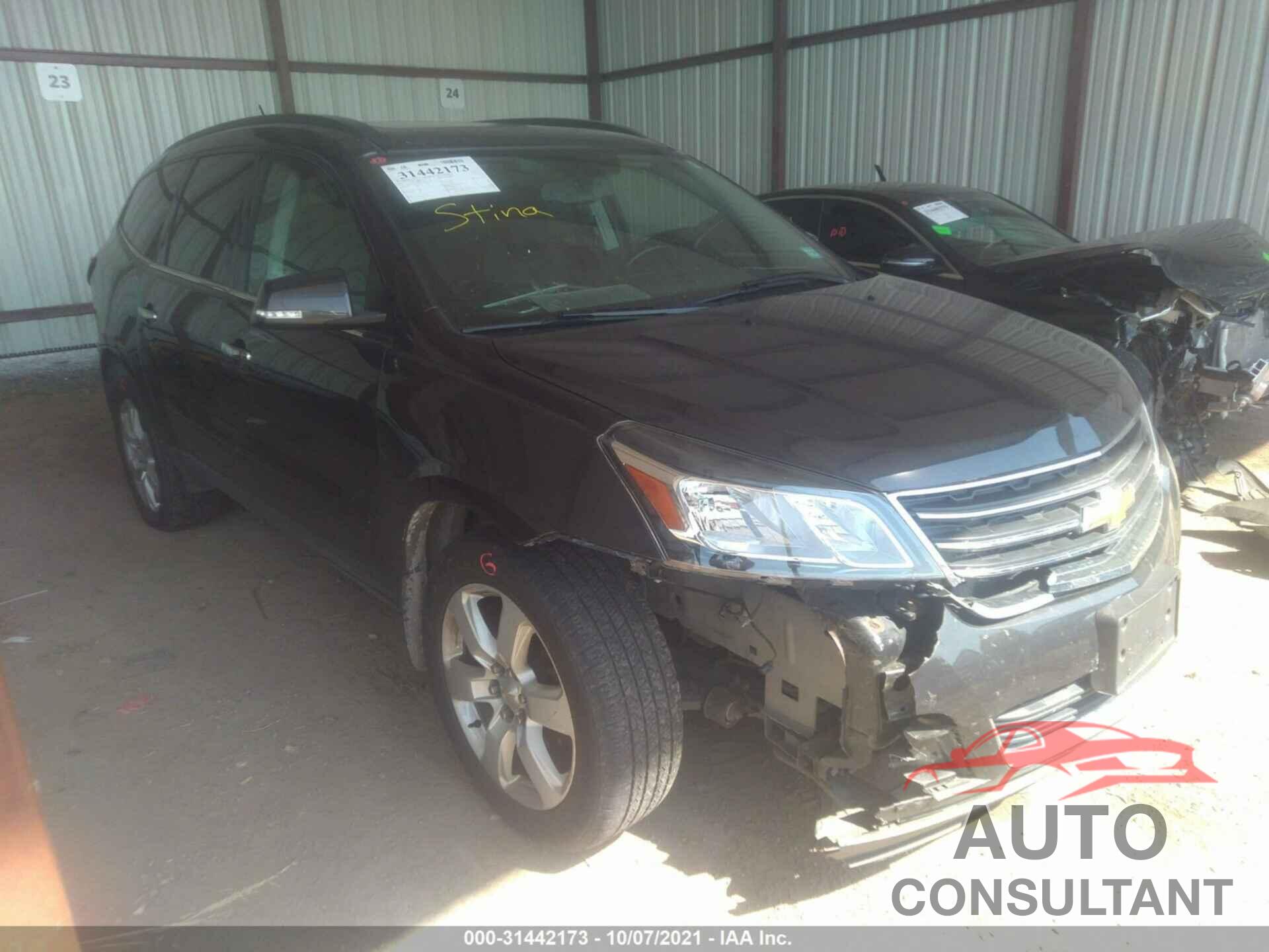 CHEVROLET TRAVERSE 2017 - 1GNKVGKD4HJ136745