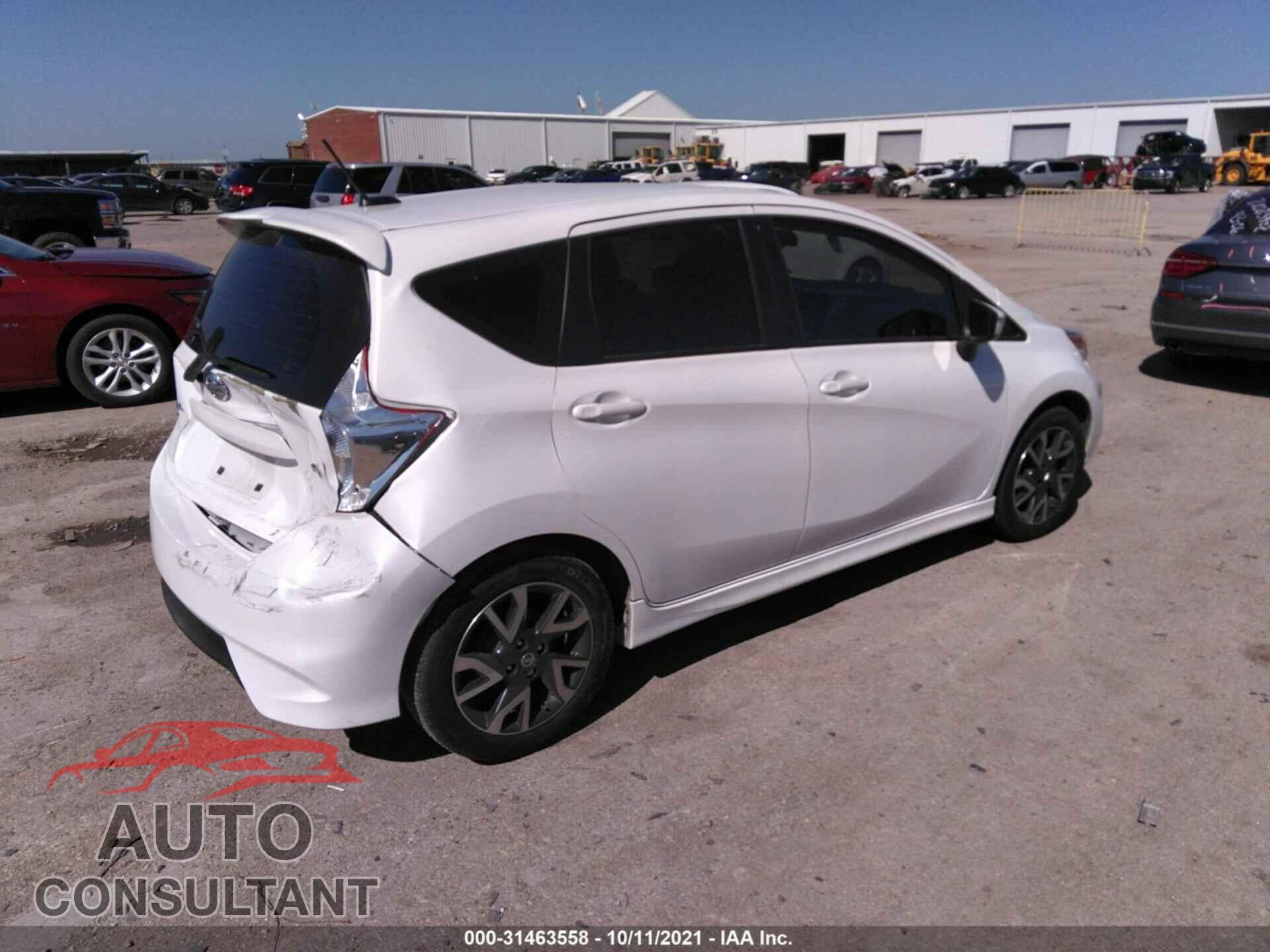 NISSAN VERSA NOTE 2017 - 3N1CE2CP3HL381492