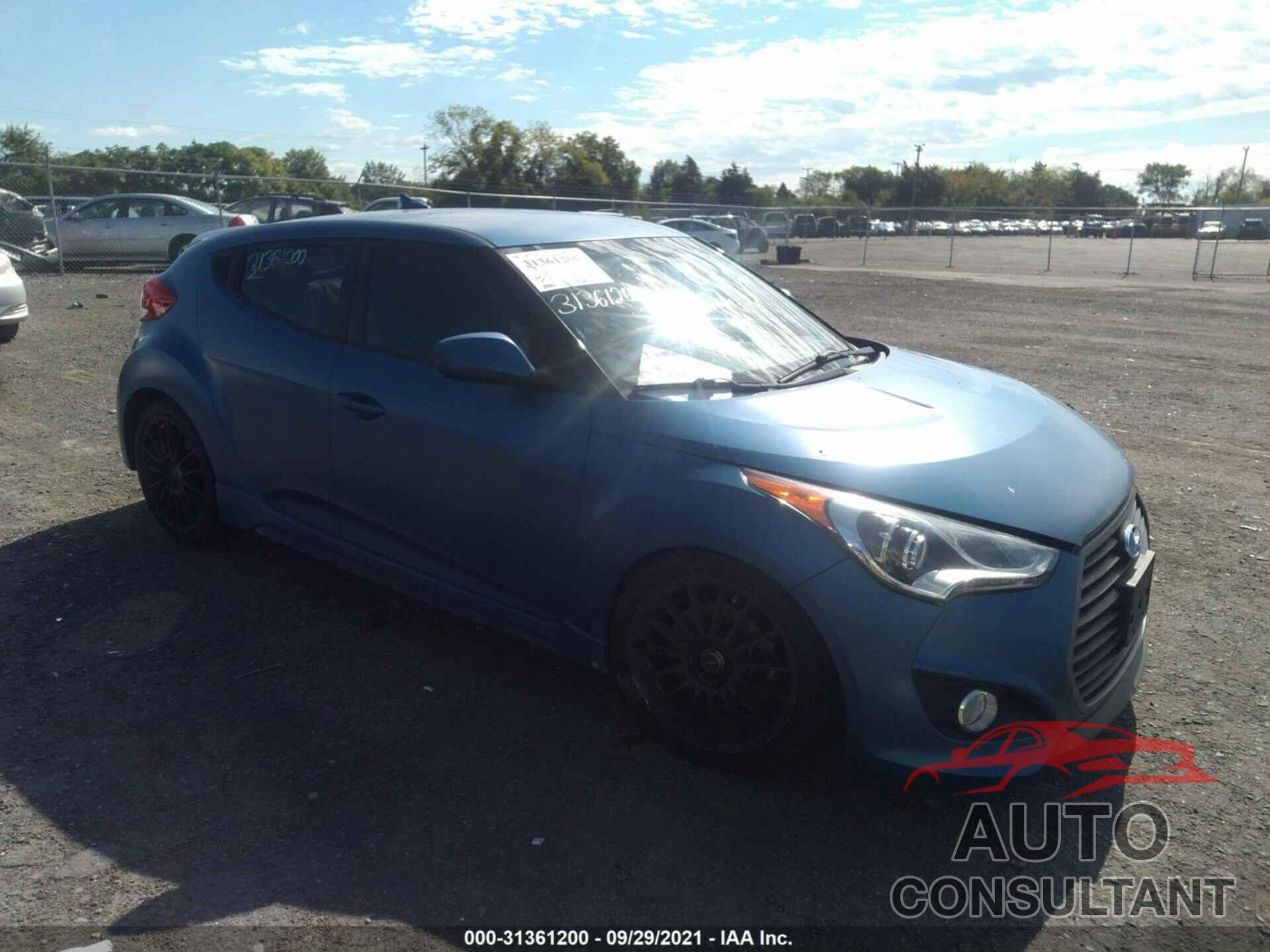 HYUNDAI VELOSTER 2016 - KMHTC6AE4GU251443