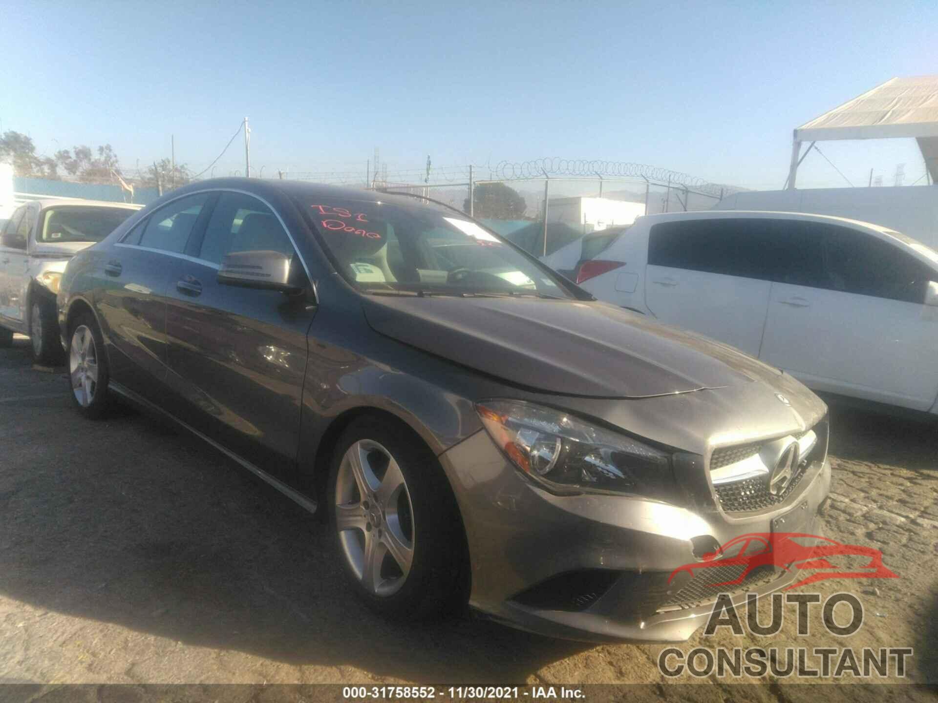 MERCEDES-BENZ CLA 2016 - WDDSJ4GB6GN309219