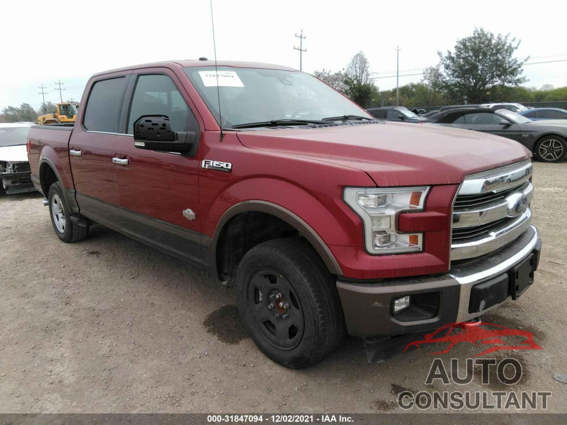 FORD F-150 2017 - 1FTEW1EFXHFB21540