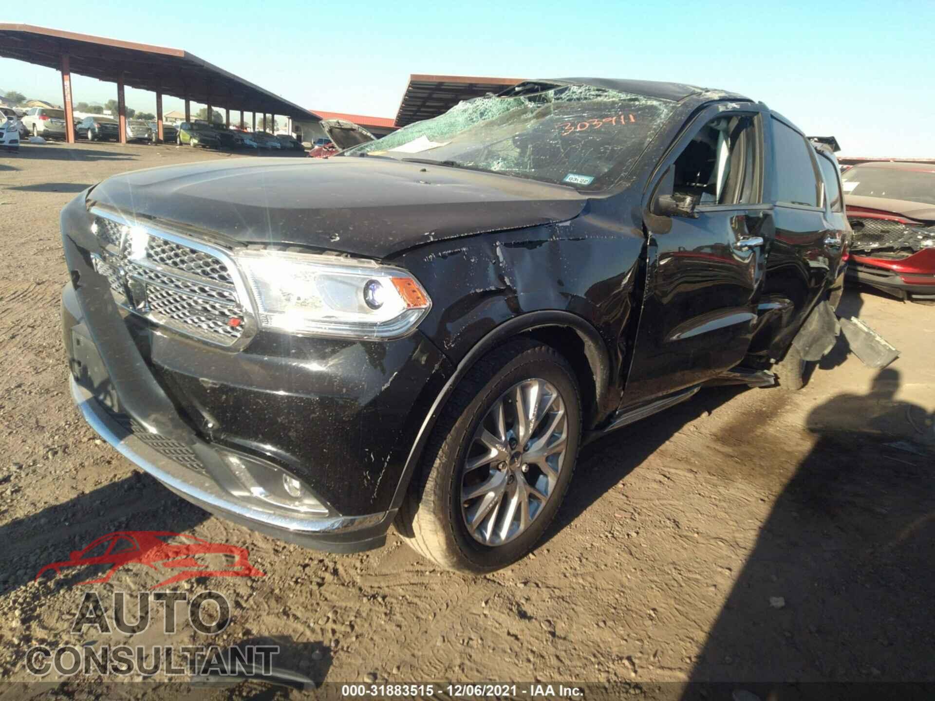 DODGE DURANGO 2017 - 1C4RDHAG2HC660492
