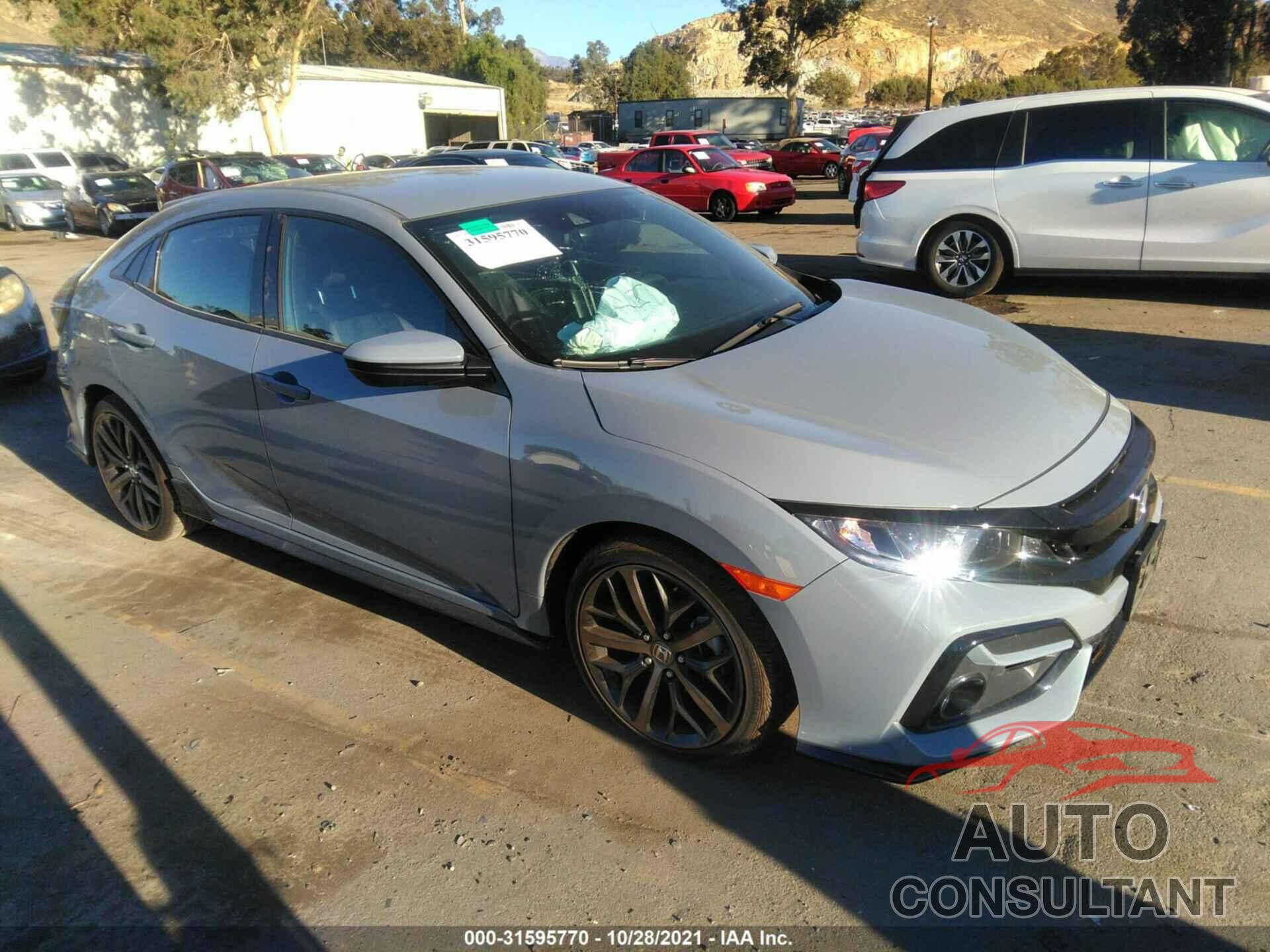 HONDA CIVIC HATCHBACK 2021 - SHHFK7H46MU402633