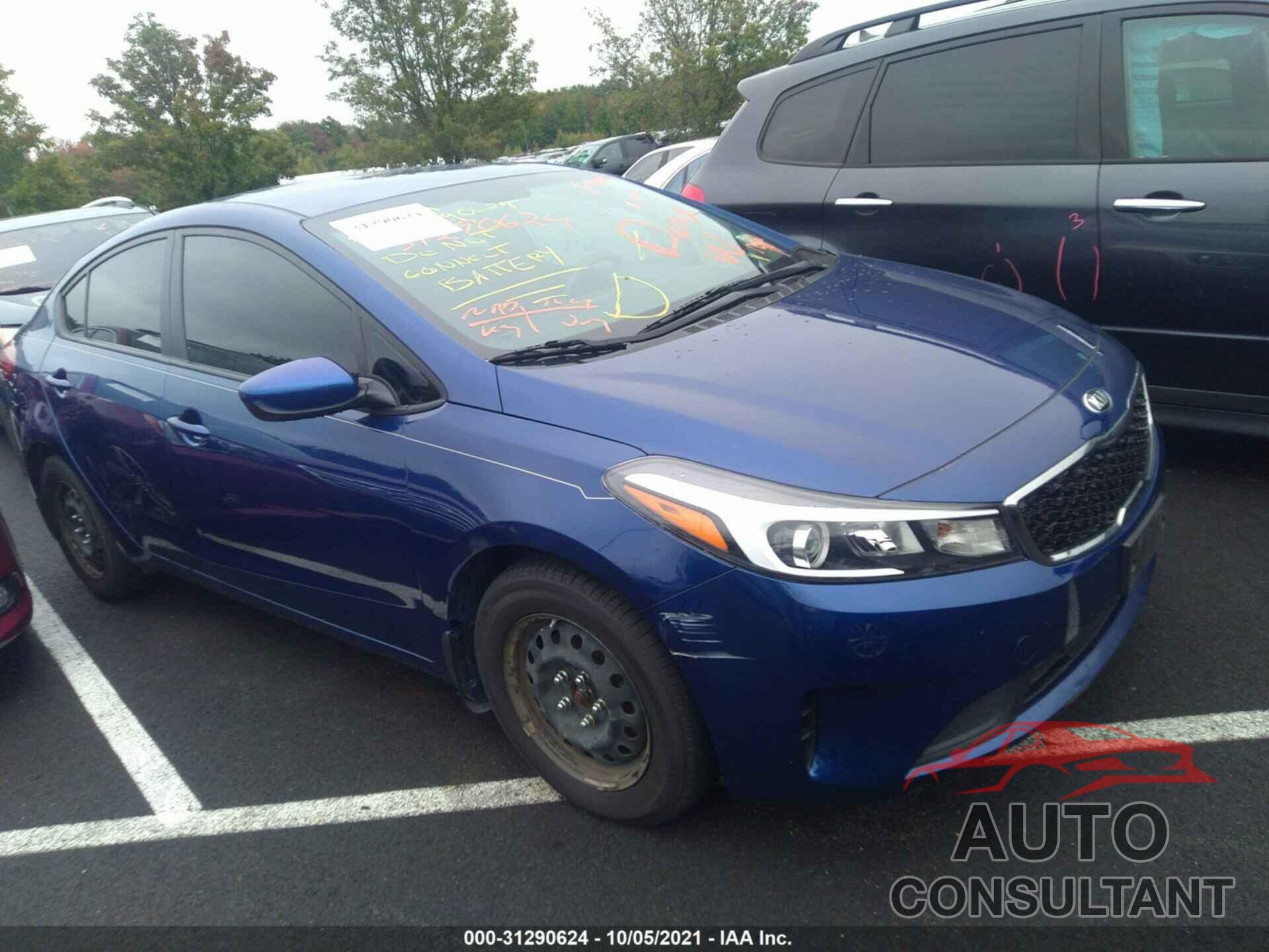 KIA FORTE 2018 - 3KPFK4A79JE278492