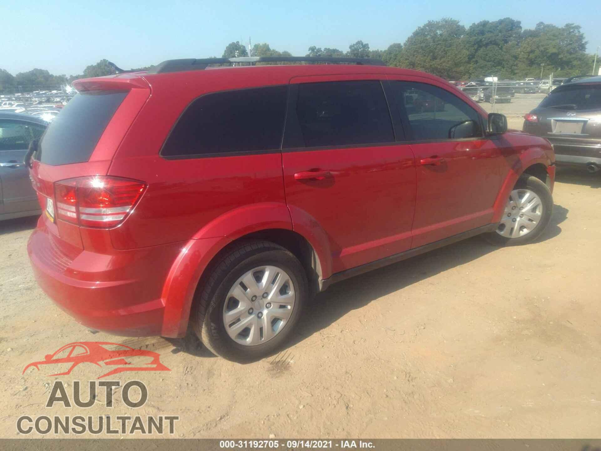 DODGE JOURNEY 2016 - 3C4PDCAB8GT207981