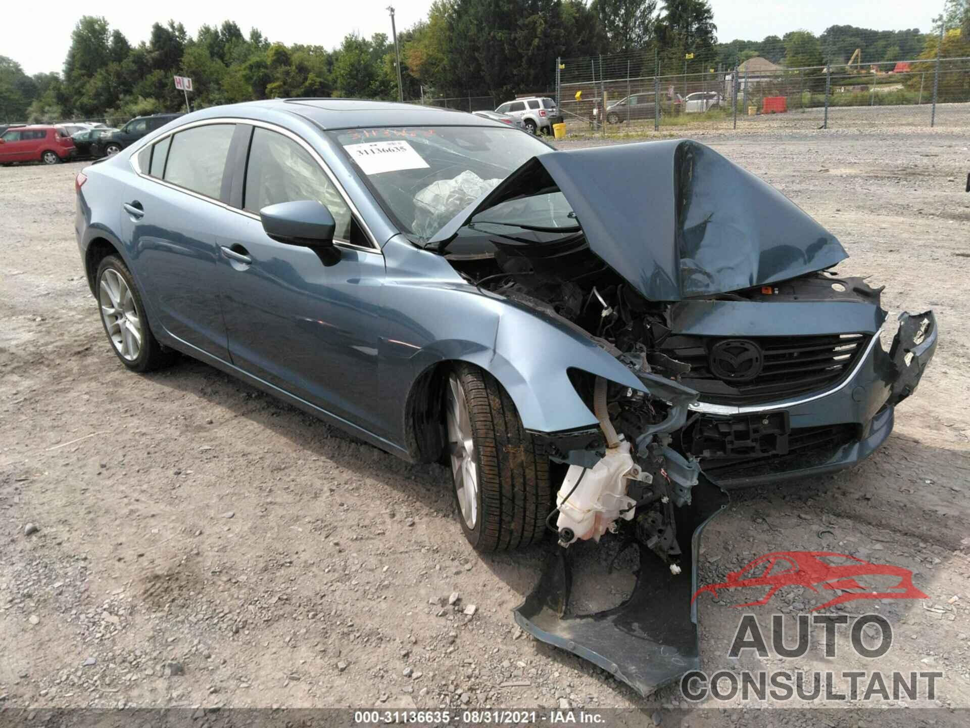 MAZDA MAZDA6 2017 - JM1GL1V5XH1118093