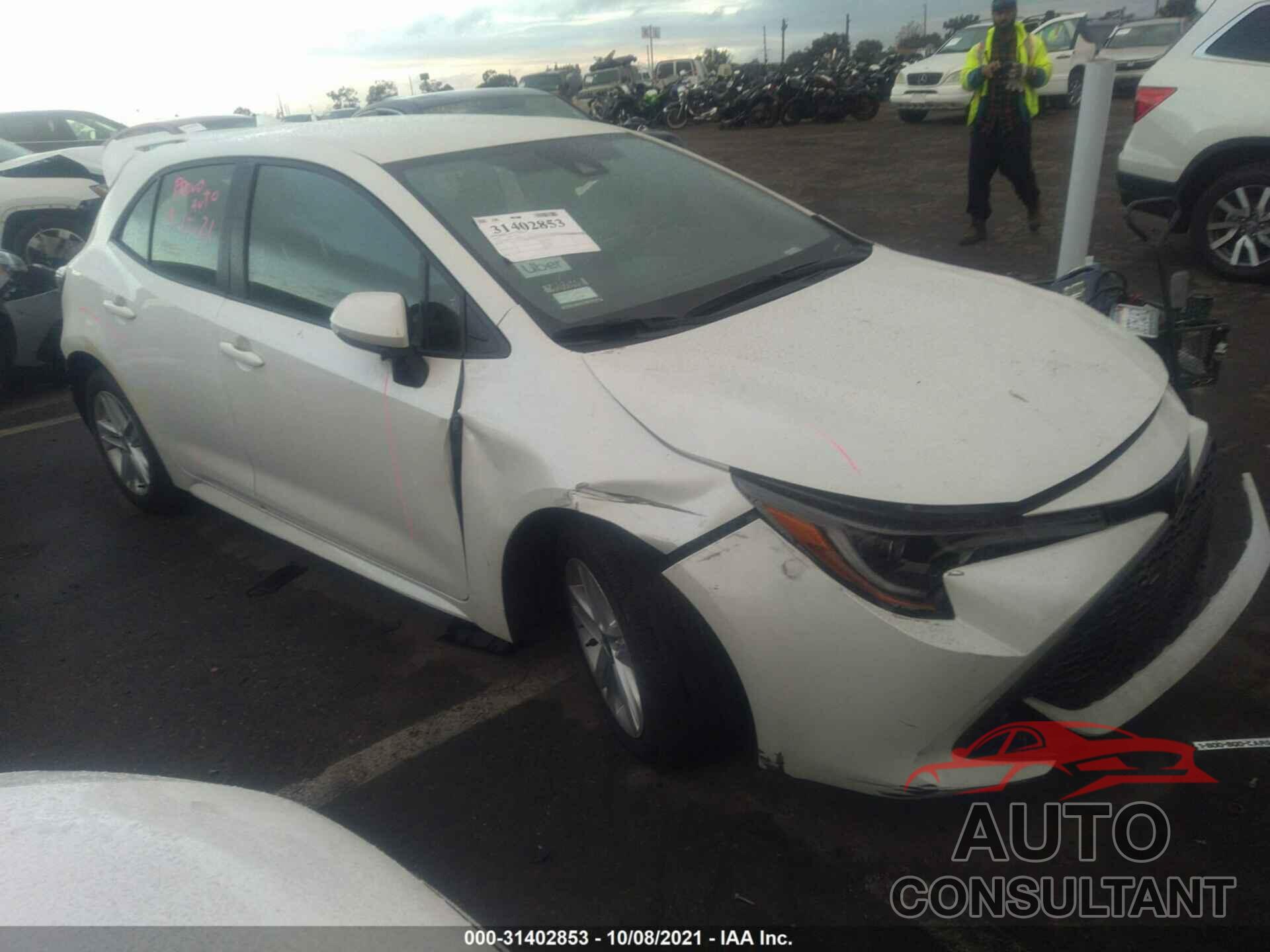 TOYOTA COROLLA HATCHBACK 2019 - JTNK4RBE6K3061330