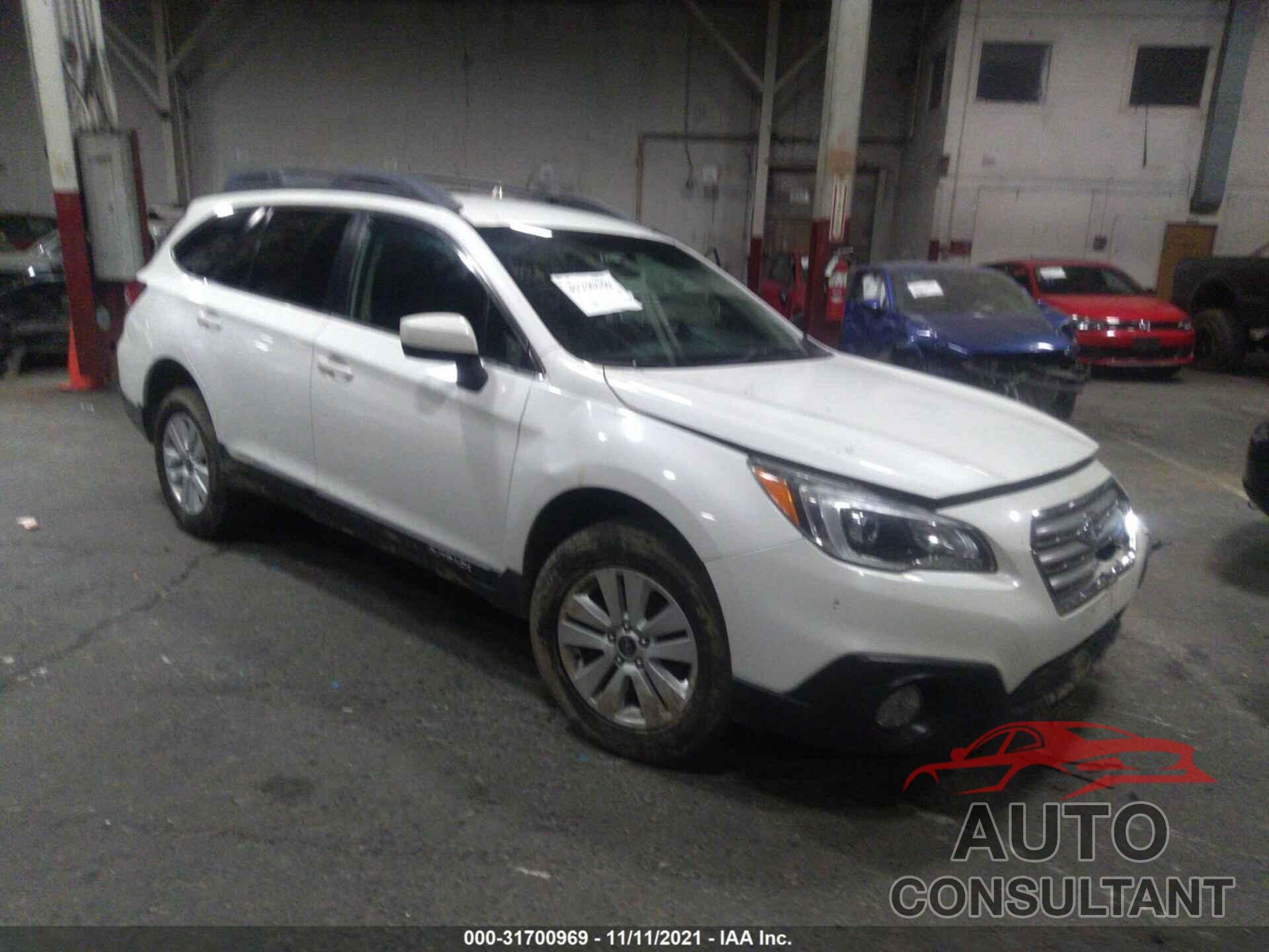 SUBARU OUTBACK 2017 - 4S4BSACC4H3334066
