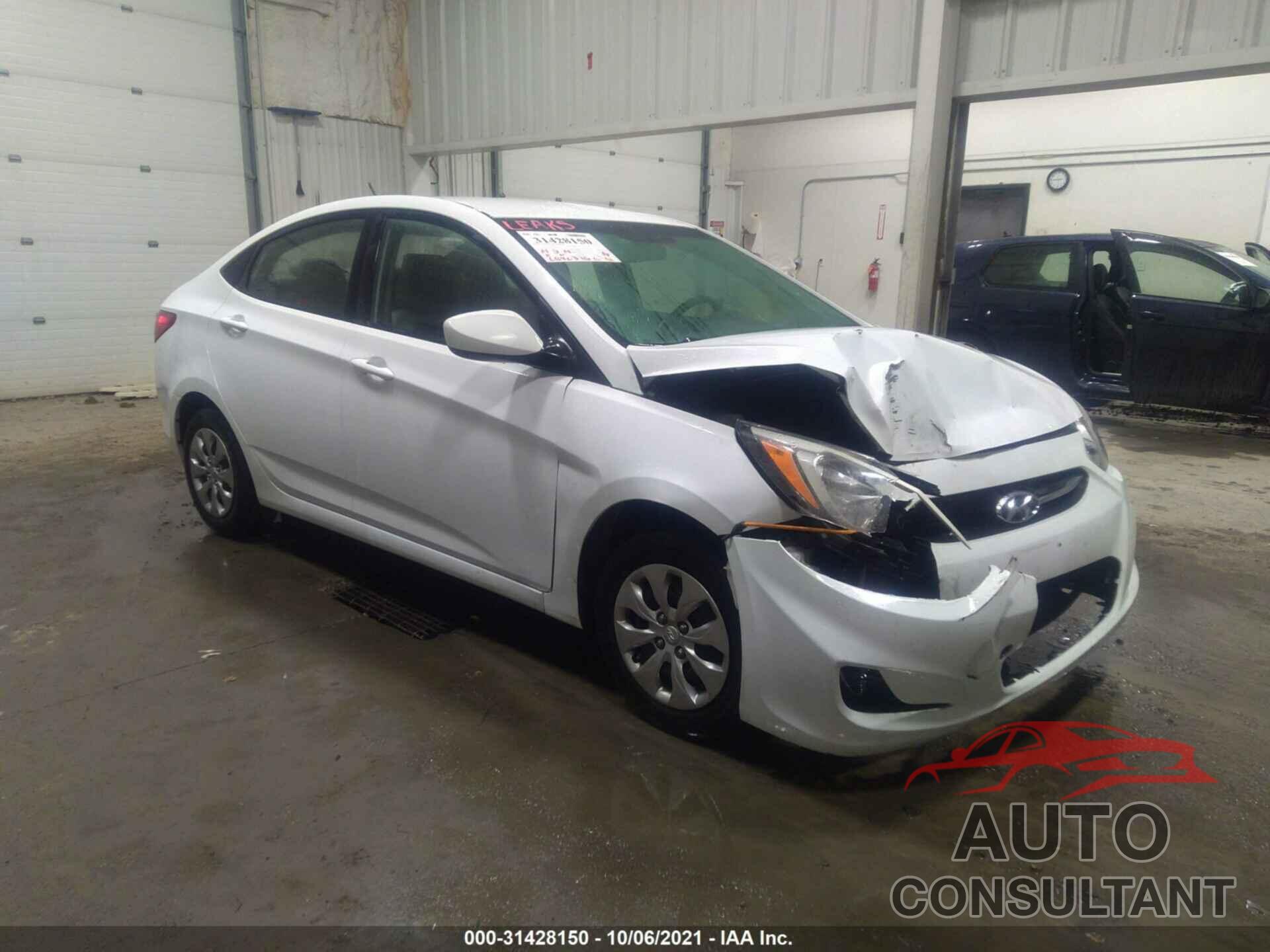 HYUNDAI ACCENT 2017 - KMHCT4AE0HU291895