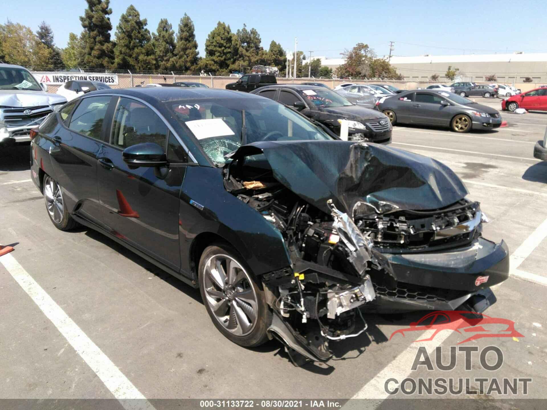 HONDA CLARITY PLUG-IN HYBRID 2018 - JHMZC5F18JC010267