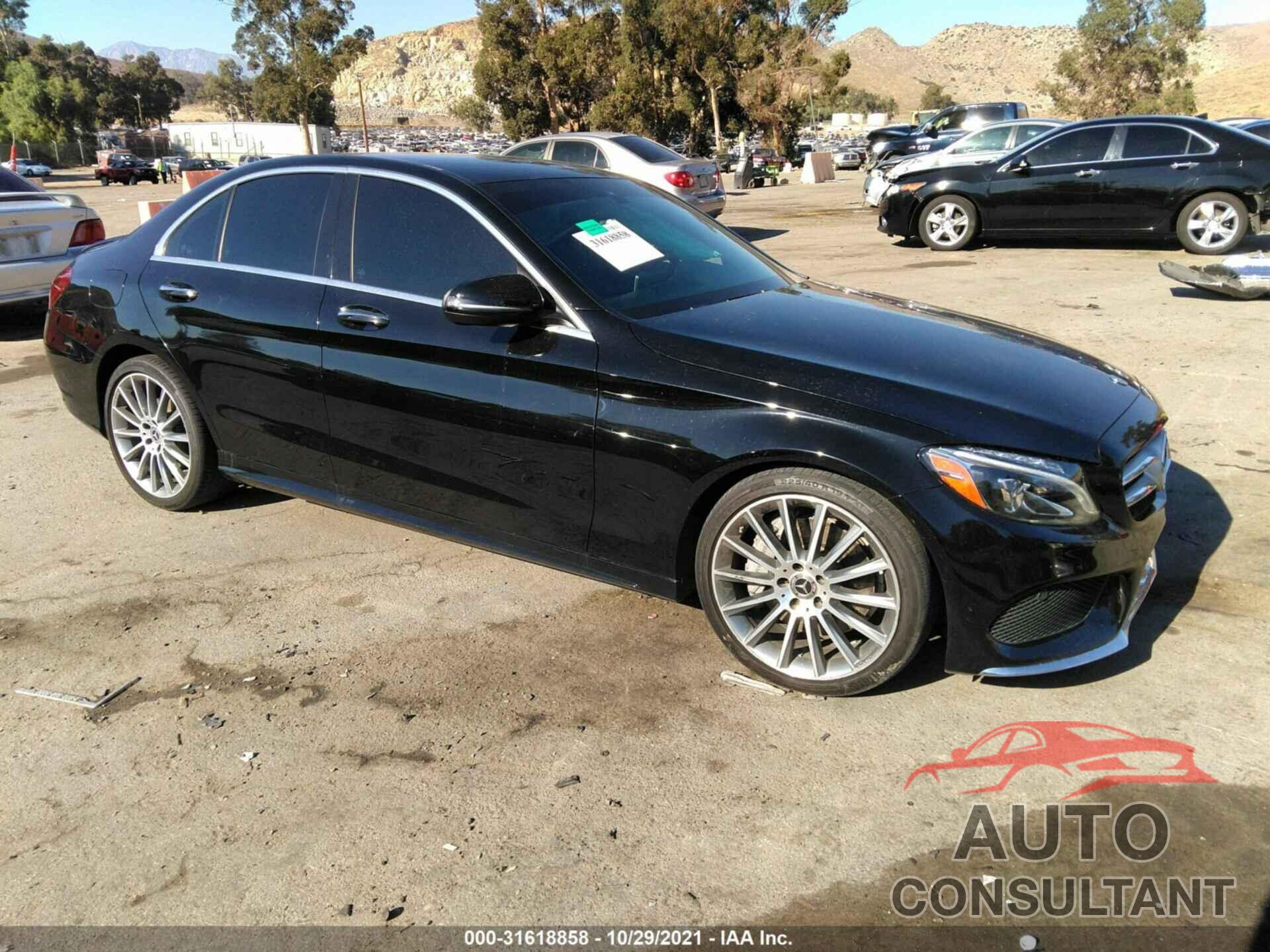 MERCEDES-BENZ C-CLASS 2017 - 55SWF4JB1HU232800