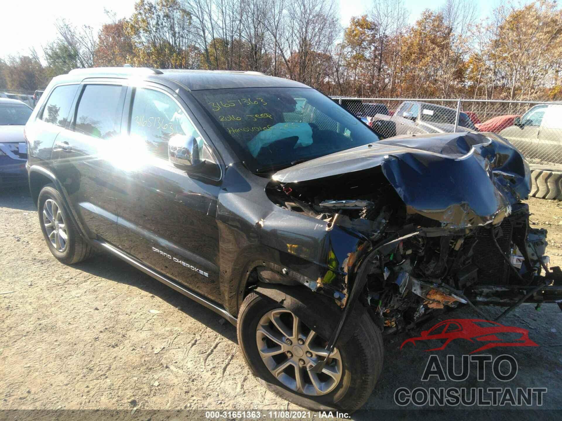 JEEP GRAND CHEROKEE 2016 - 1C4RJFBG3GC402444