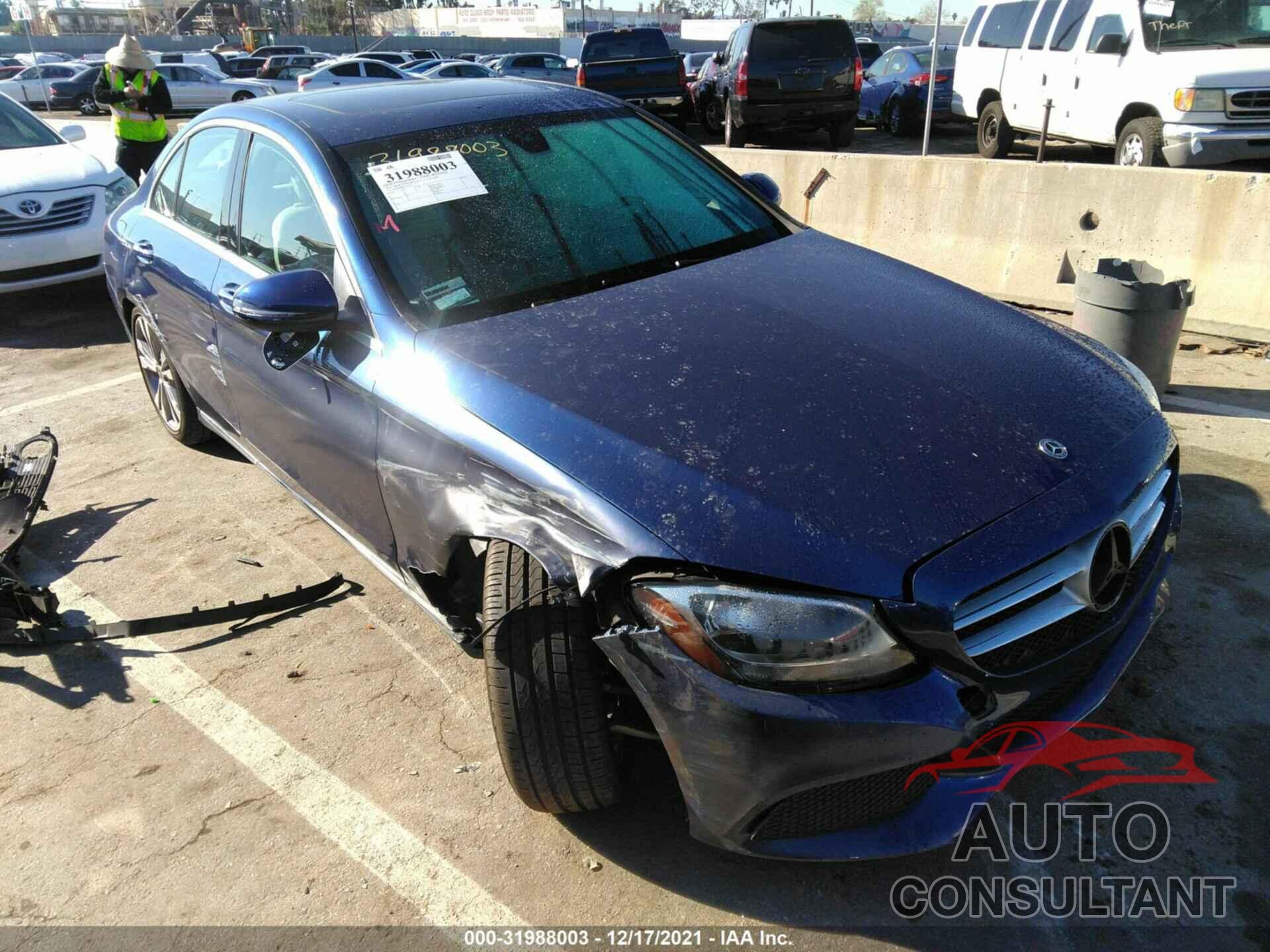 MERCEDES-BENZ C-CLASS 2018 - 55SWF4JB9JU254744