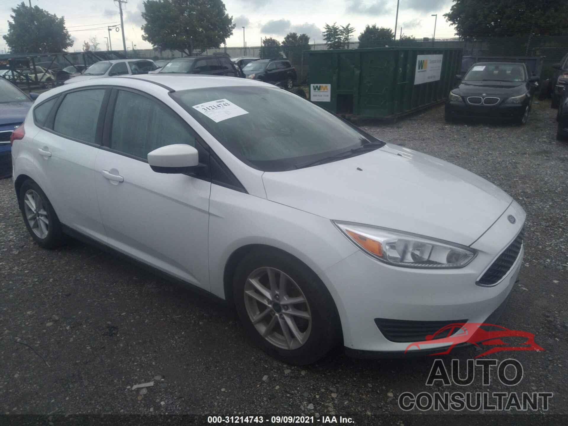 FORD FOCUS 2018 - 1FADP3K23JL295128