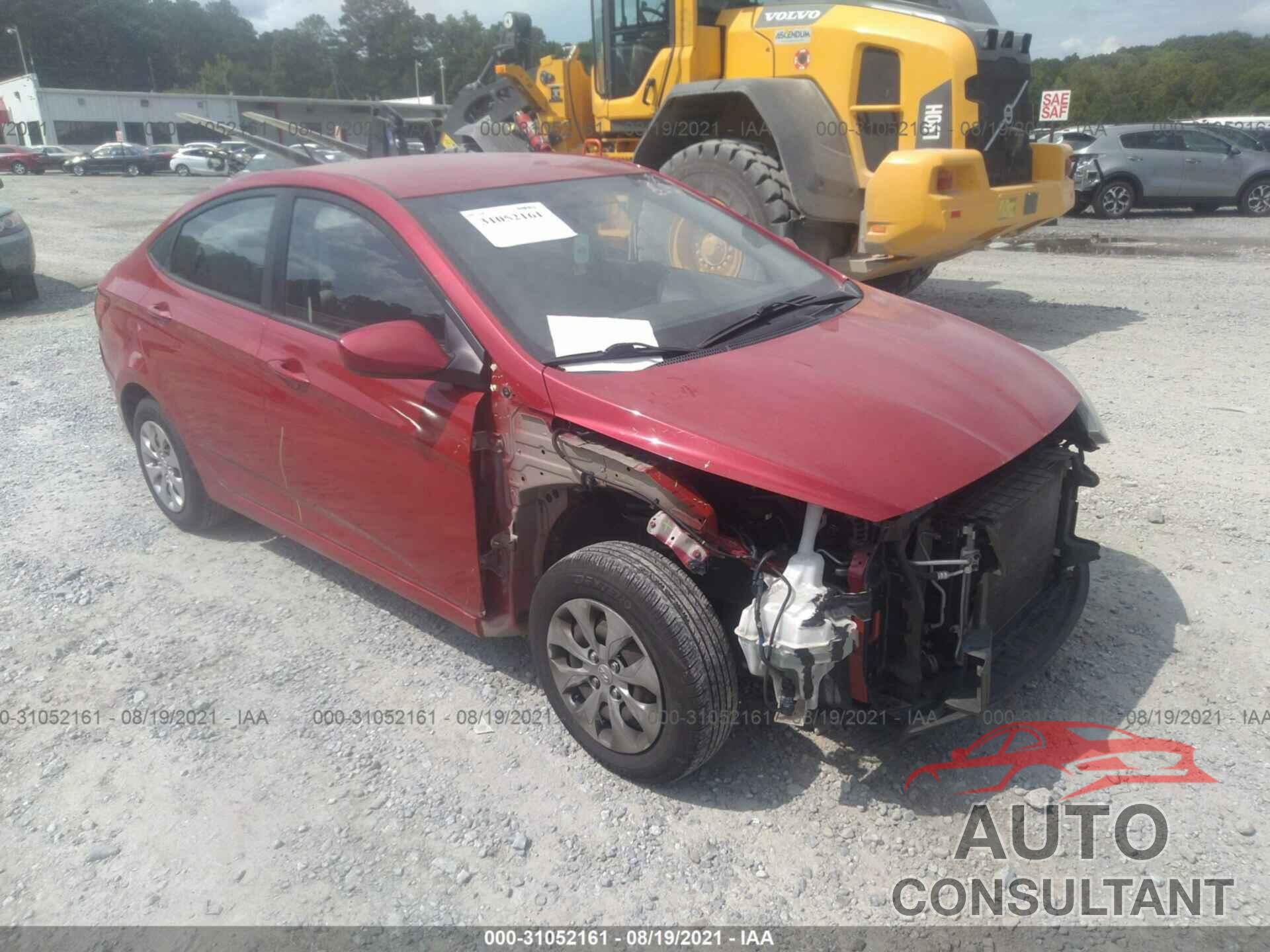 HYUNDAI ACCENT 2016 - KMHCT4AE7GU072706