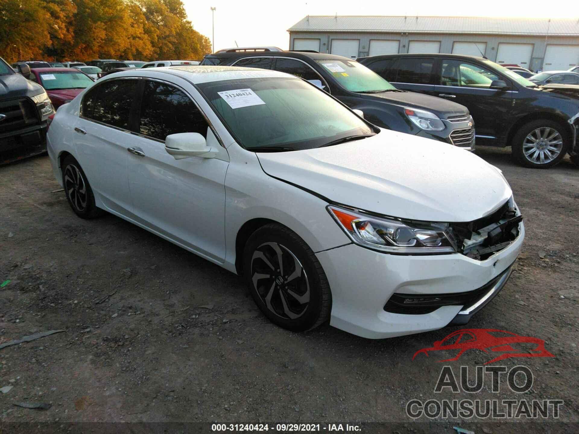HONDA ACCORD SEDAN 2016 - 1HGCR2F71GA108877