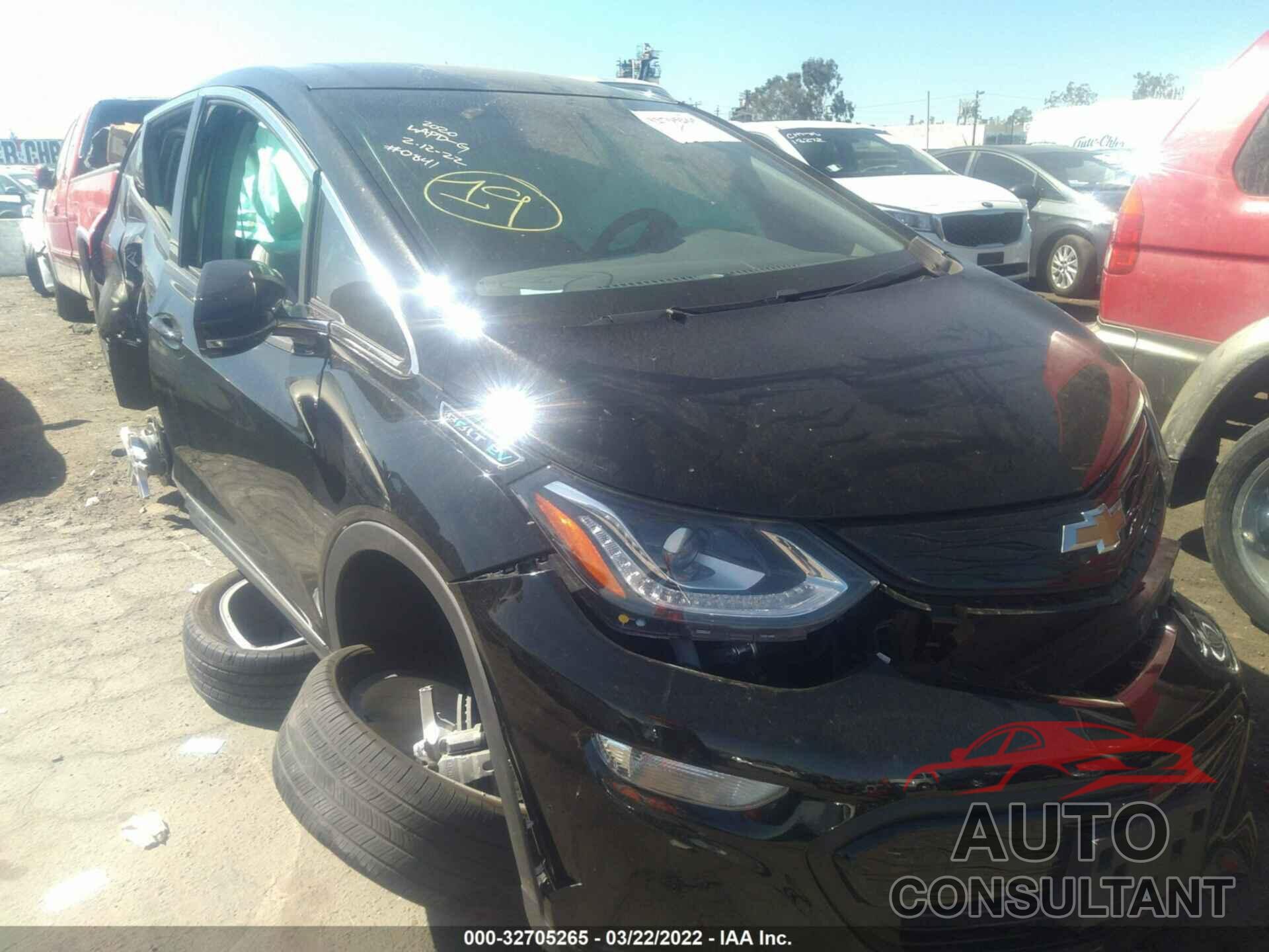 CHEVROLET BOLT EV 2020 - 1G1FY6S02L4130841