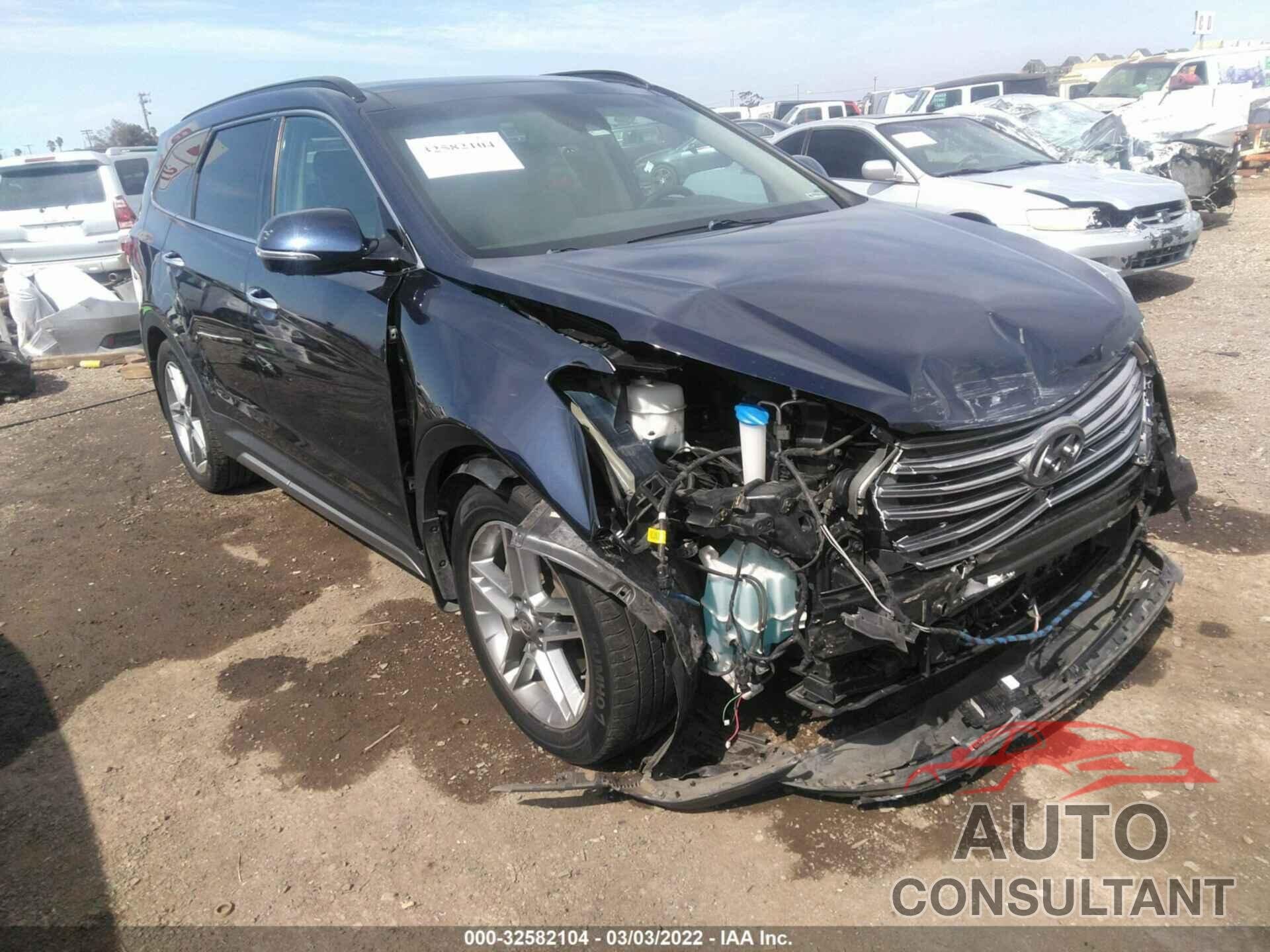 HYUNDAI SANTA FE 2018 - KM8SR4HF6JU259953