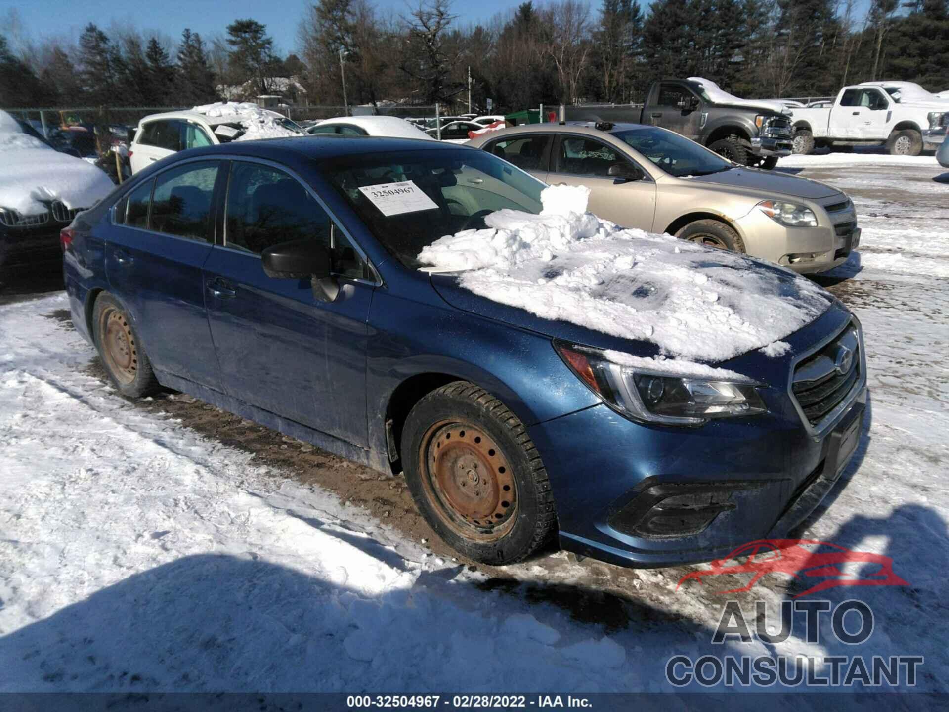 SUBARU LEGACY 2019 - 4S3BNAB68K3009211