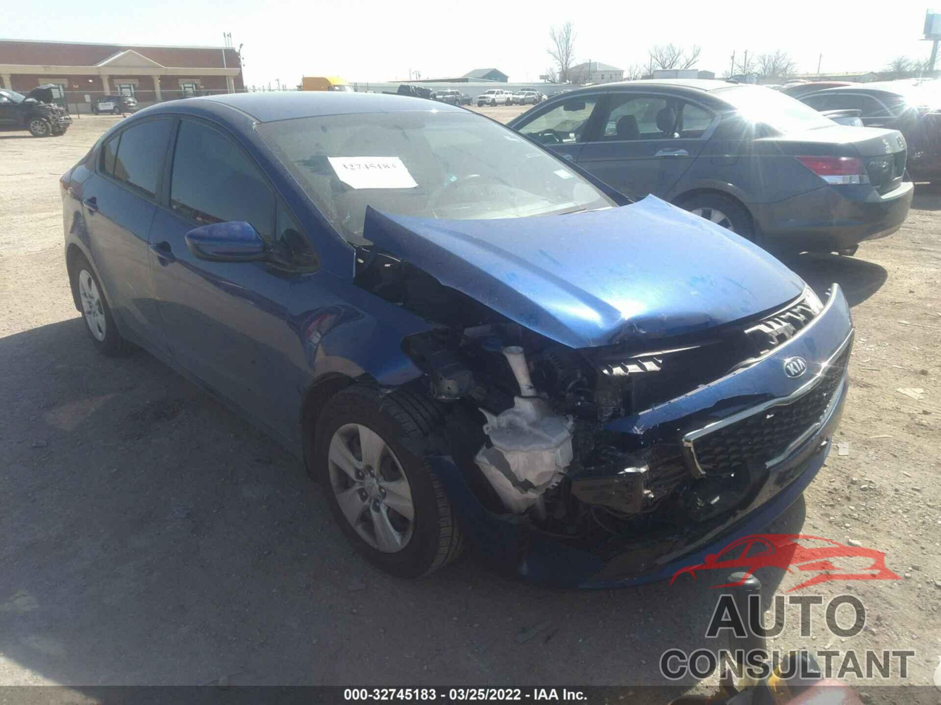 KIA FORTE 2017 - 3KPFK4A7XHE131530