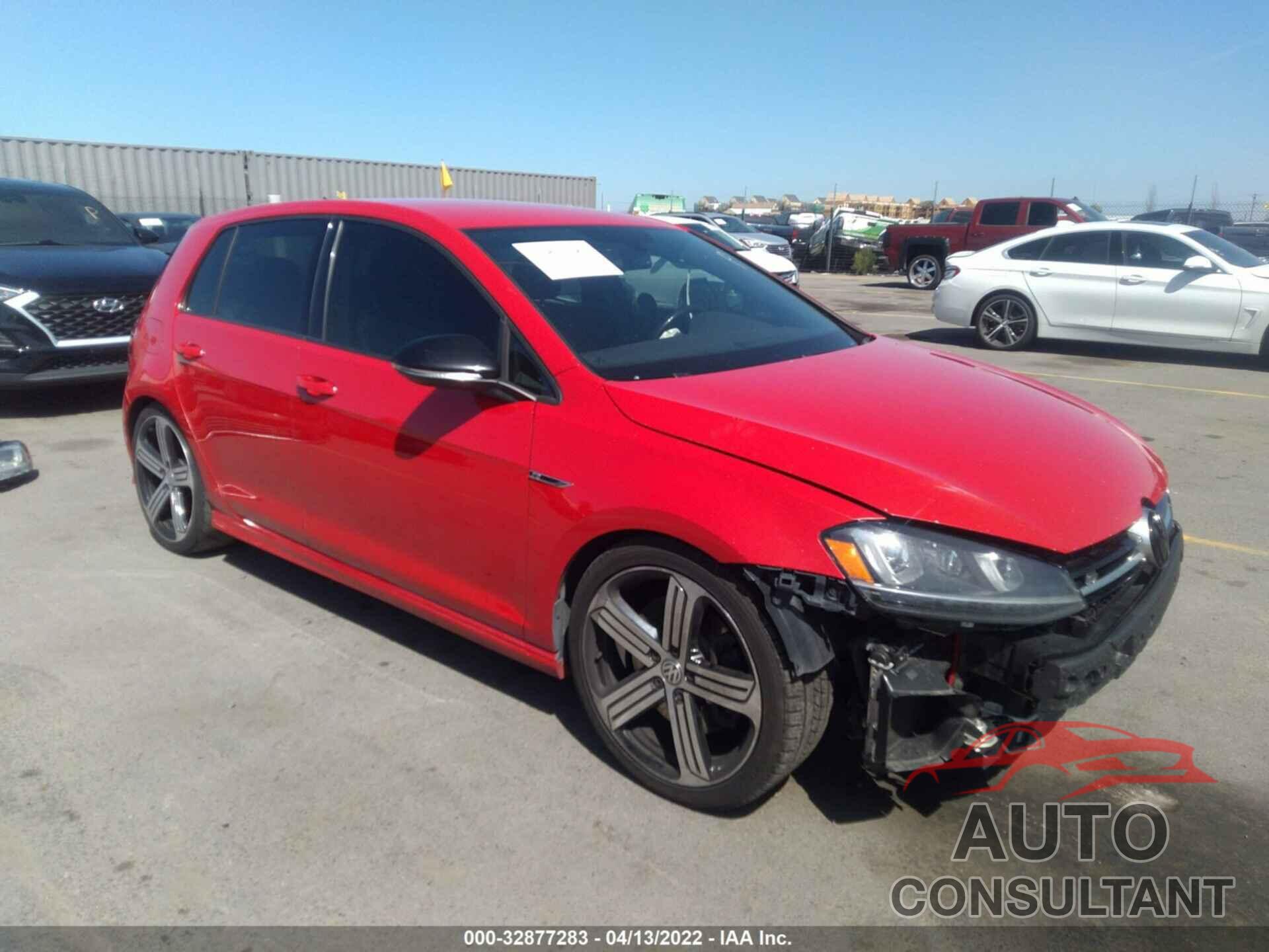 VOLKSWAGEN GOLF R 2016 - WVWUF7AU2GW206650
