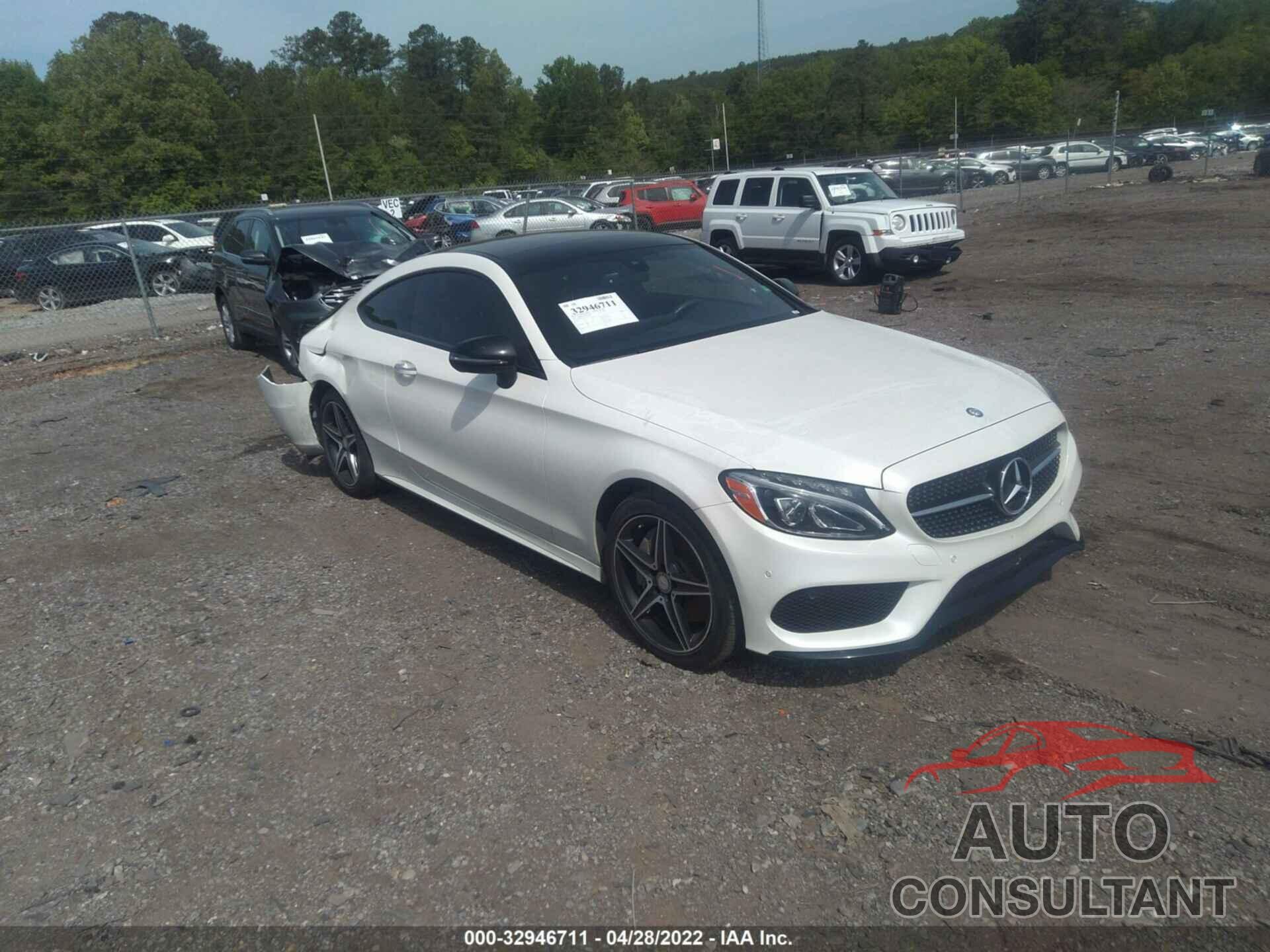 MERCEDES-BENZ C-CLASS 2017 - WDDWJ4JB8HF330594