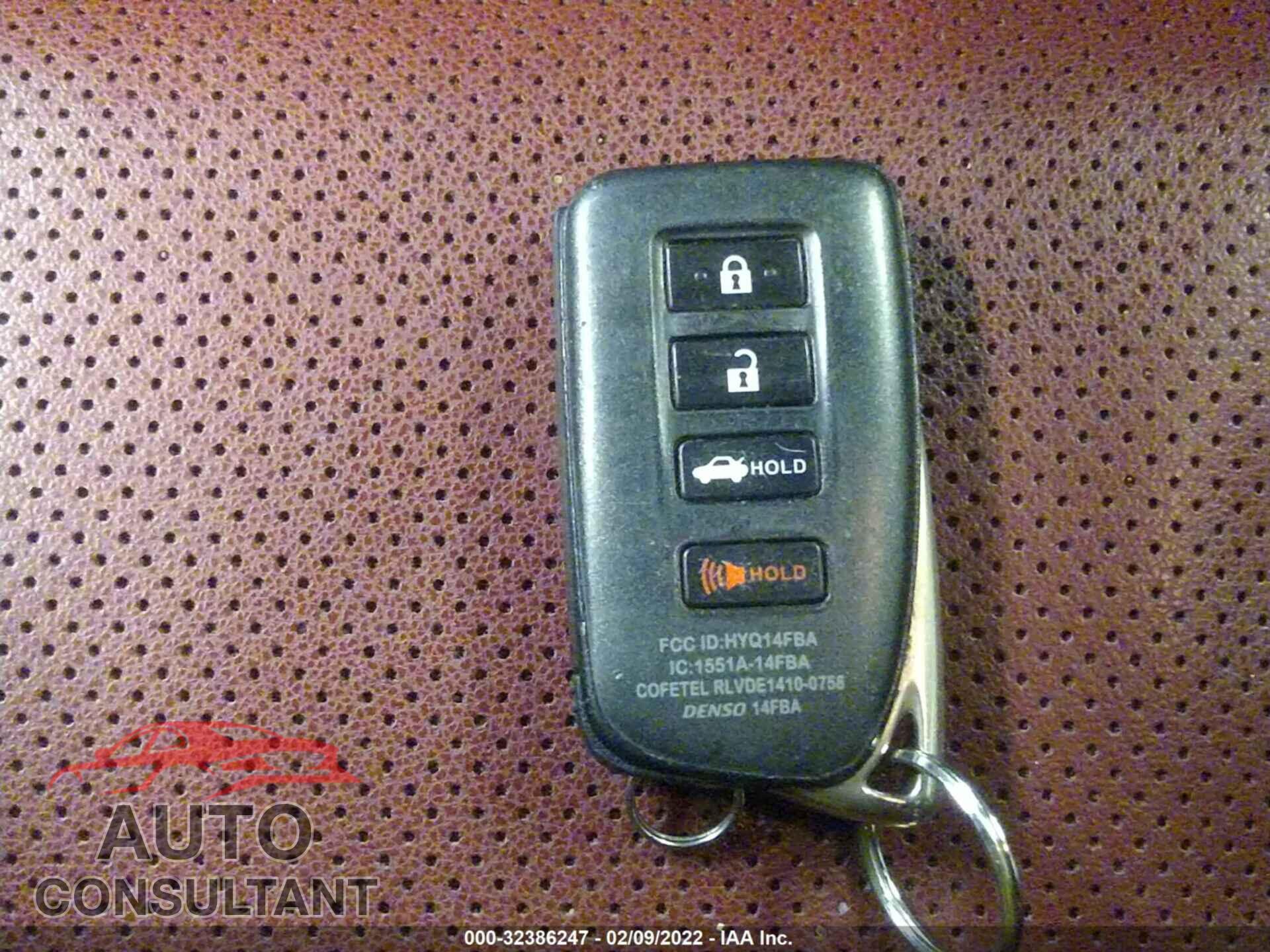 LEXUS IS 300 2016 - JTHCM1D23G5003473