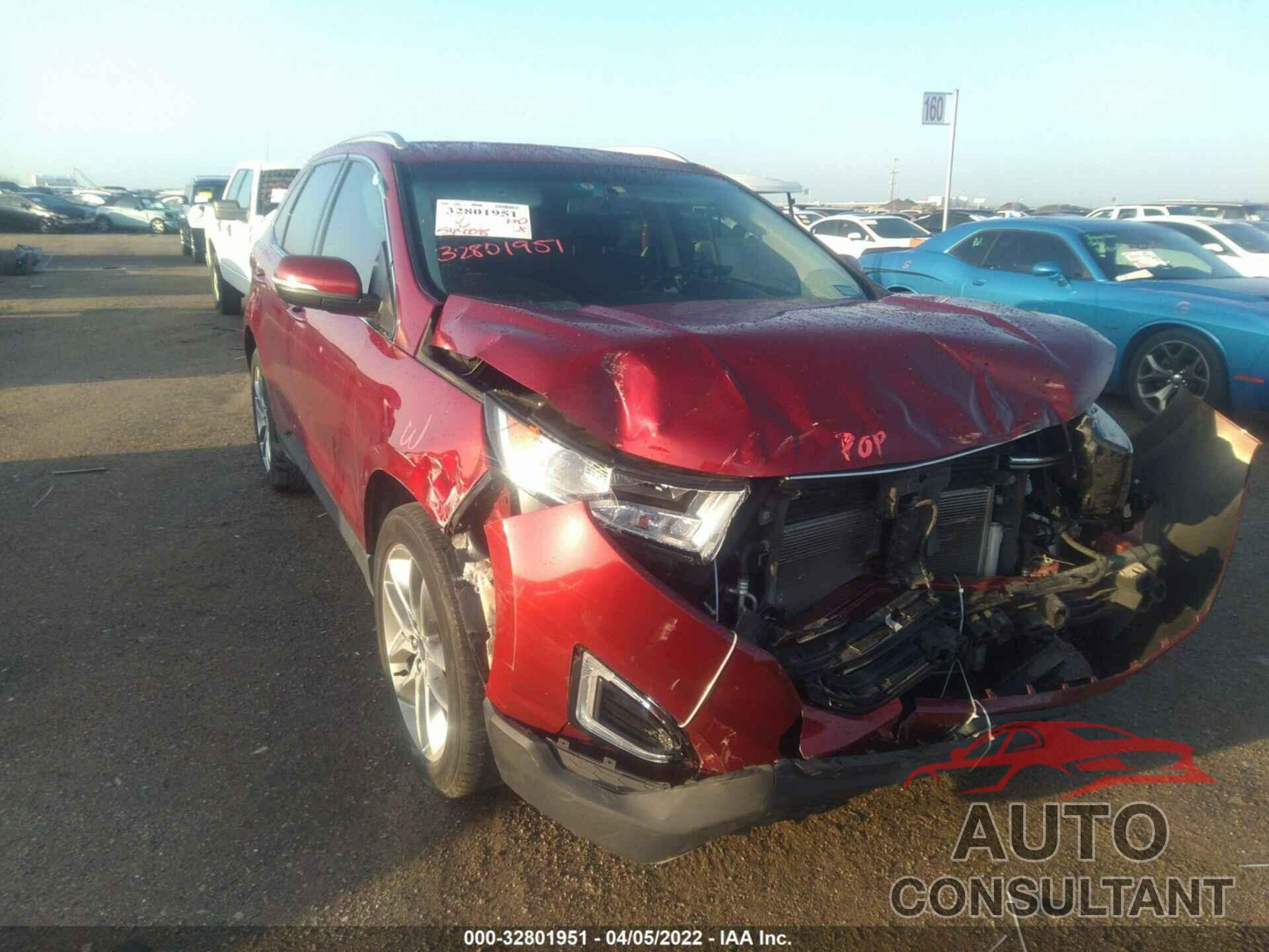 FORD EDGE 2016 - 2FMPK3K88GBC51513