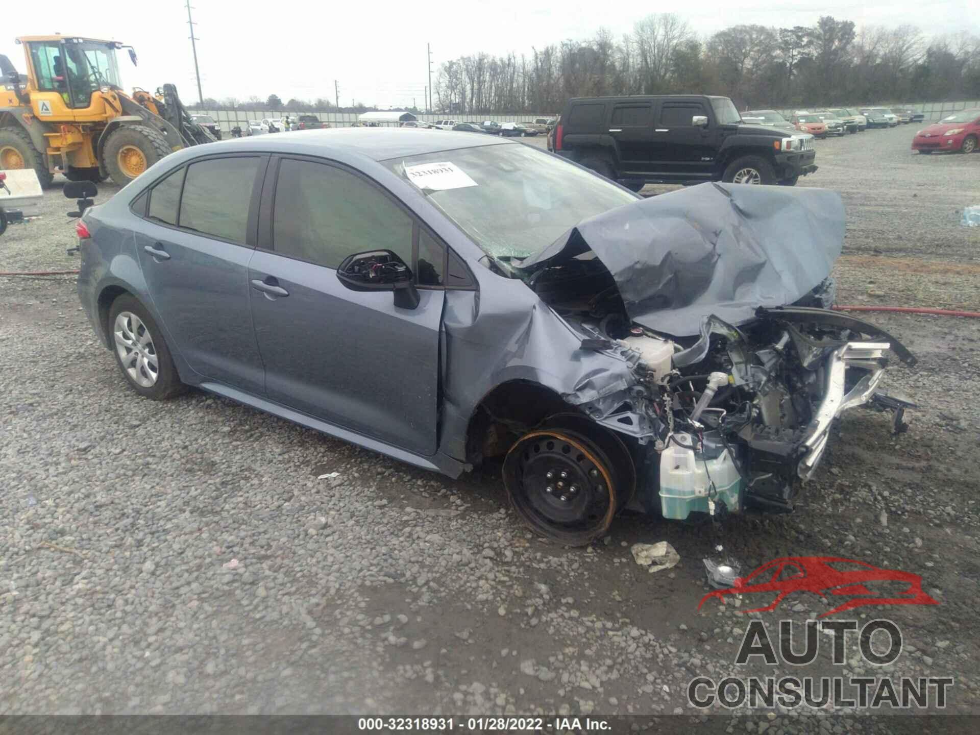 TOYOTA COROLLA 2022 - JTDEPMAE3NJ199209